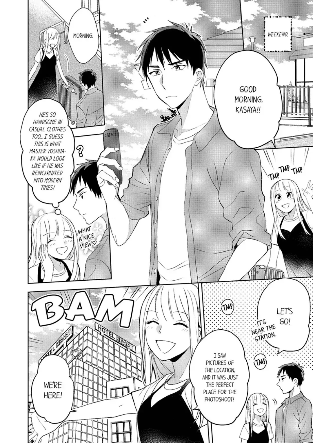 Otaku Joshi, Sanjigen ni Ochiru. - Senpai, Sono Osu-gao wa Touto Sugimasu Chapter 2 - page 10