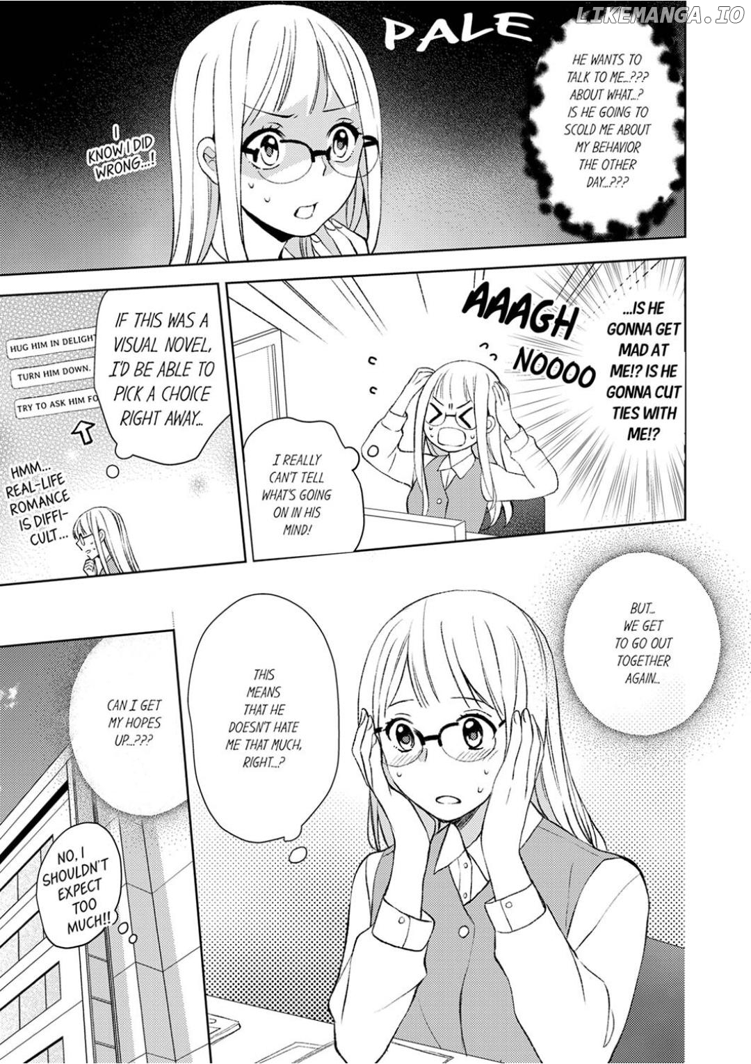 Otaku Joshi, Sanjigen ni Ochiru. - Senpai, Sono Osu-gao wa Touto Sugimasu Chapter 4 - page 11
