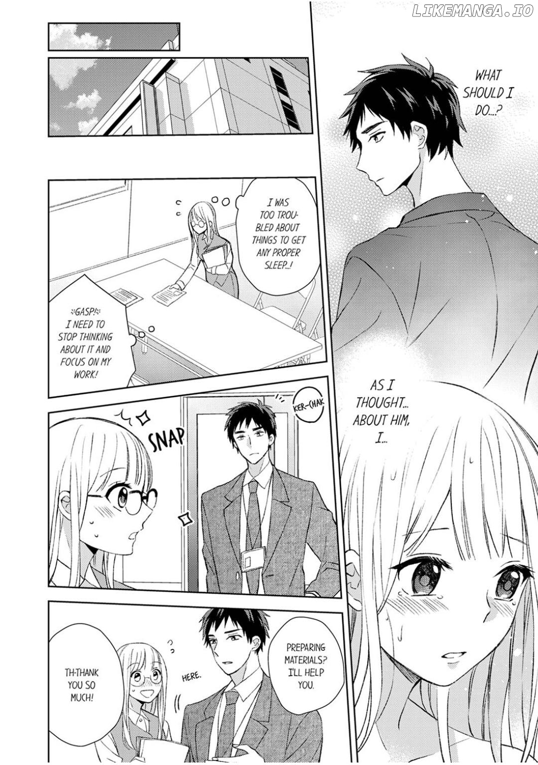 Otaku Joshi, Sanjigen ni Ochiru. - Senpai, Sono Osu-gao wa Touto Sugimasu Chapter 4 - page 8