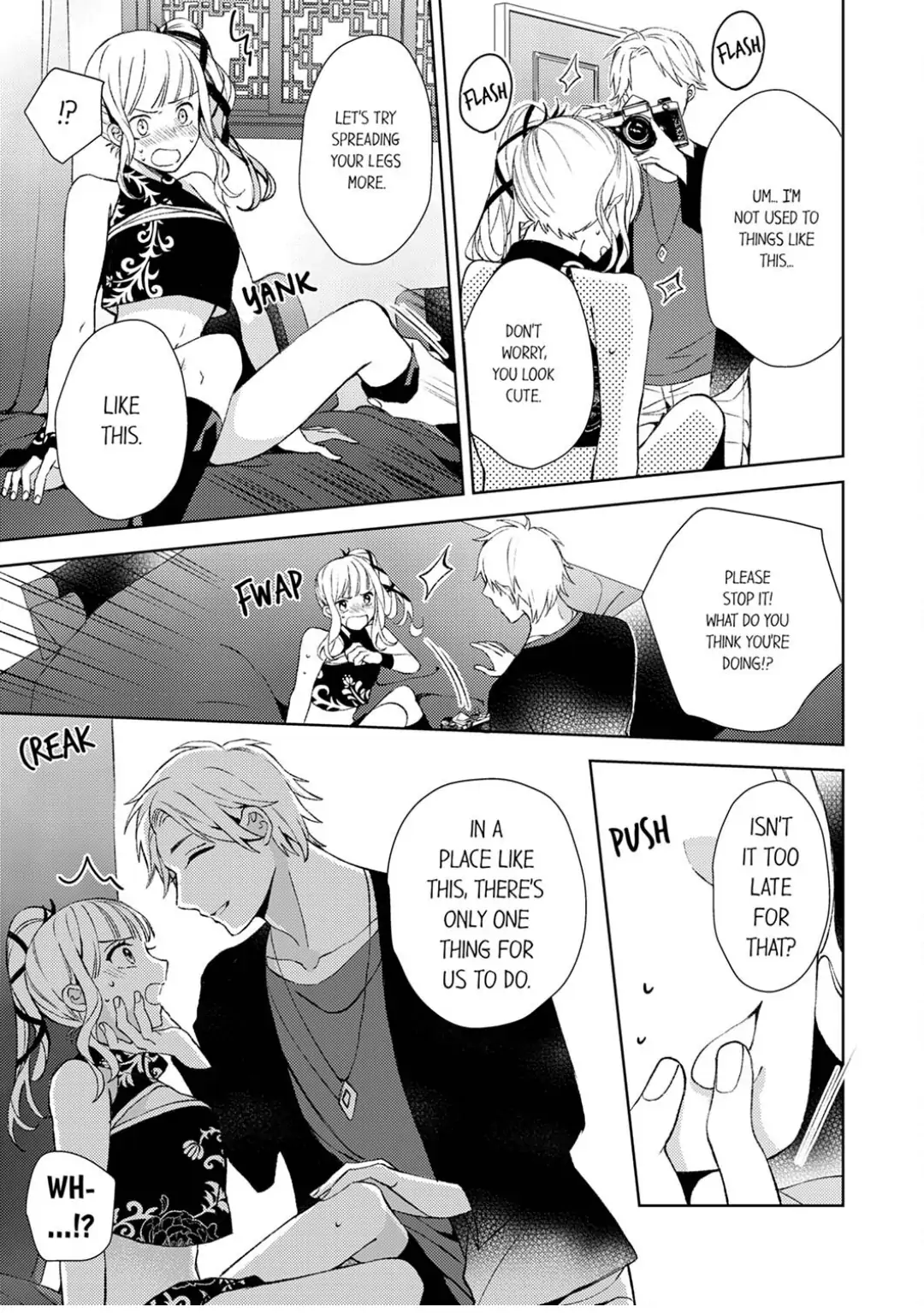 Otaku Joshi, Sanjigen ni Ochiru. - Senpai, Sono Osu-gao wa Touto Sugimasu Chapter 5 - page 13