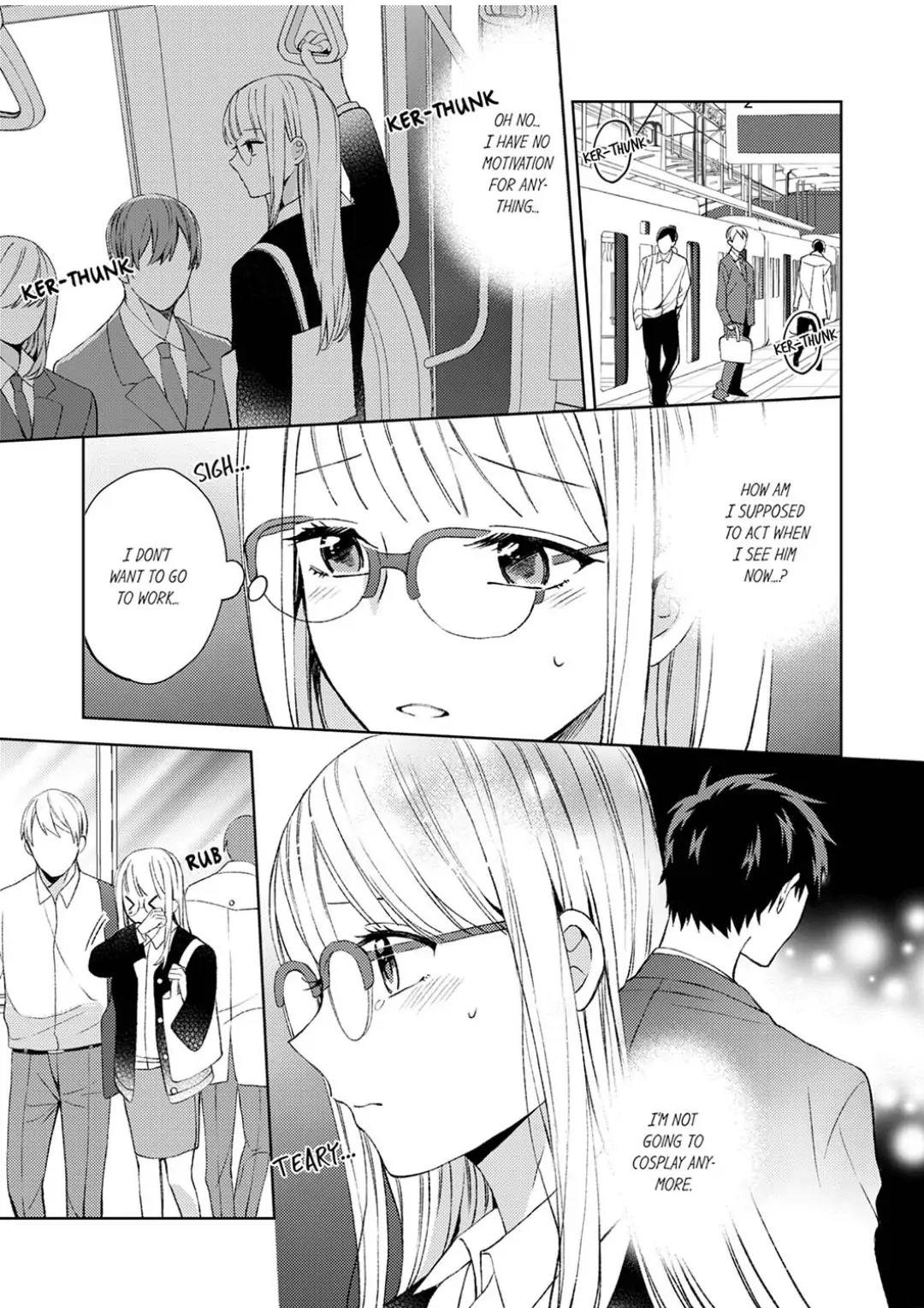 Otaku Joshi, Sanjigen ni Ochiru. - Senpai, Sono Osu-gao wa Touto Sugimasu Chapter 5 - page 3