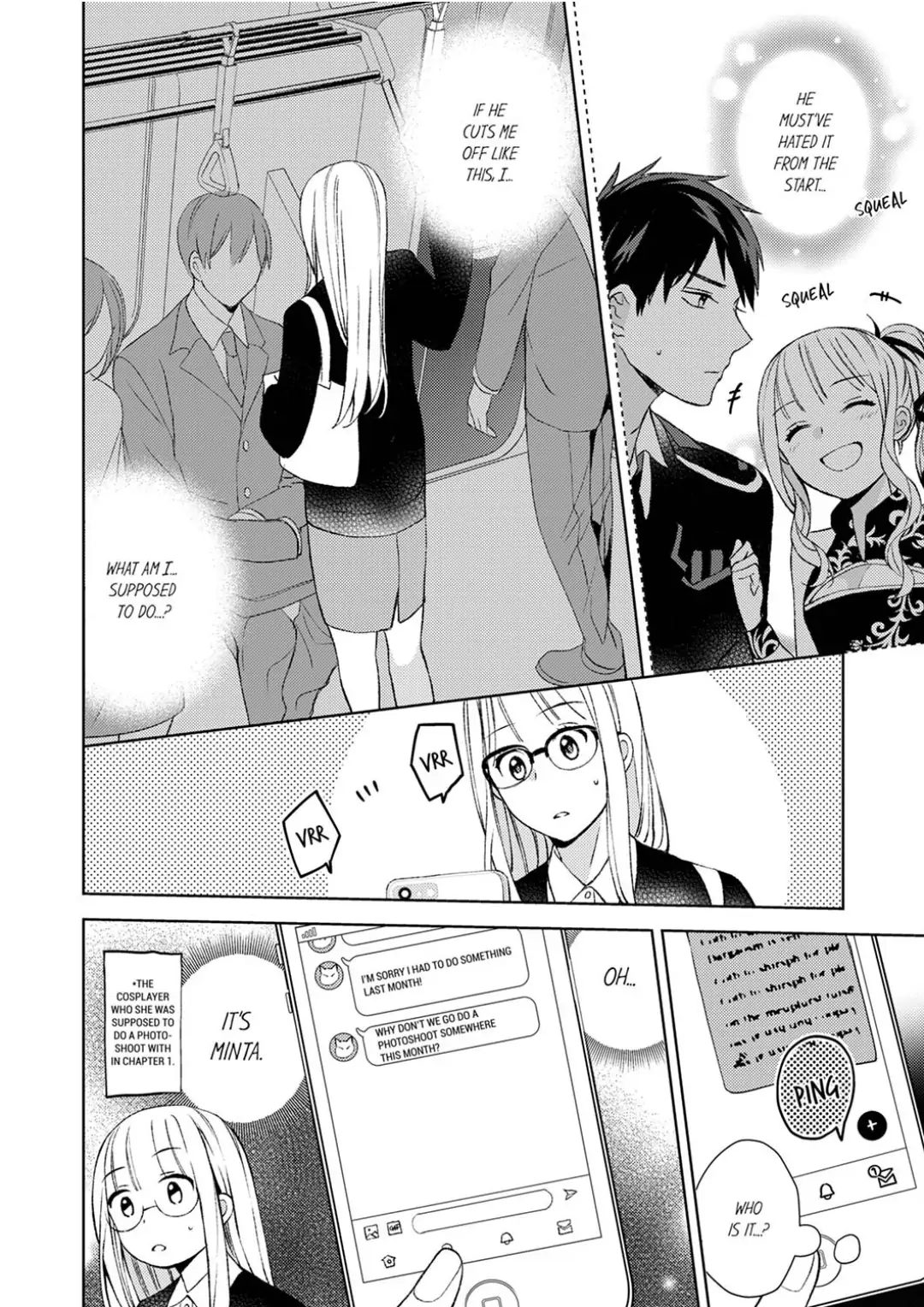 Otaku Joshi, Sanjigen ni Ochiru. - Senpai, Sono Osu-gao wa Touto Sugimasu Chapter 5 - page 4