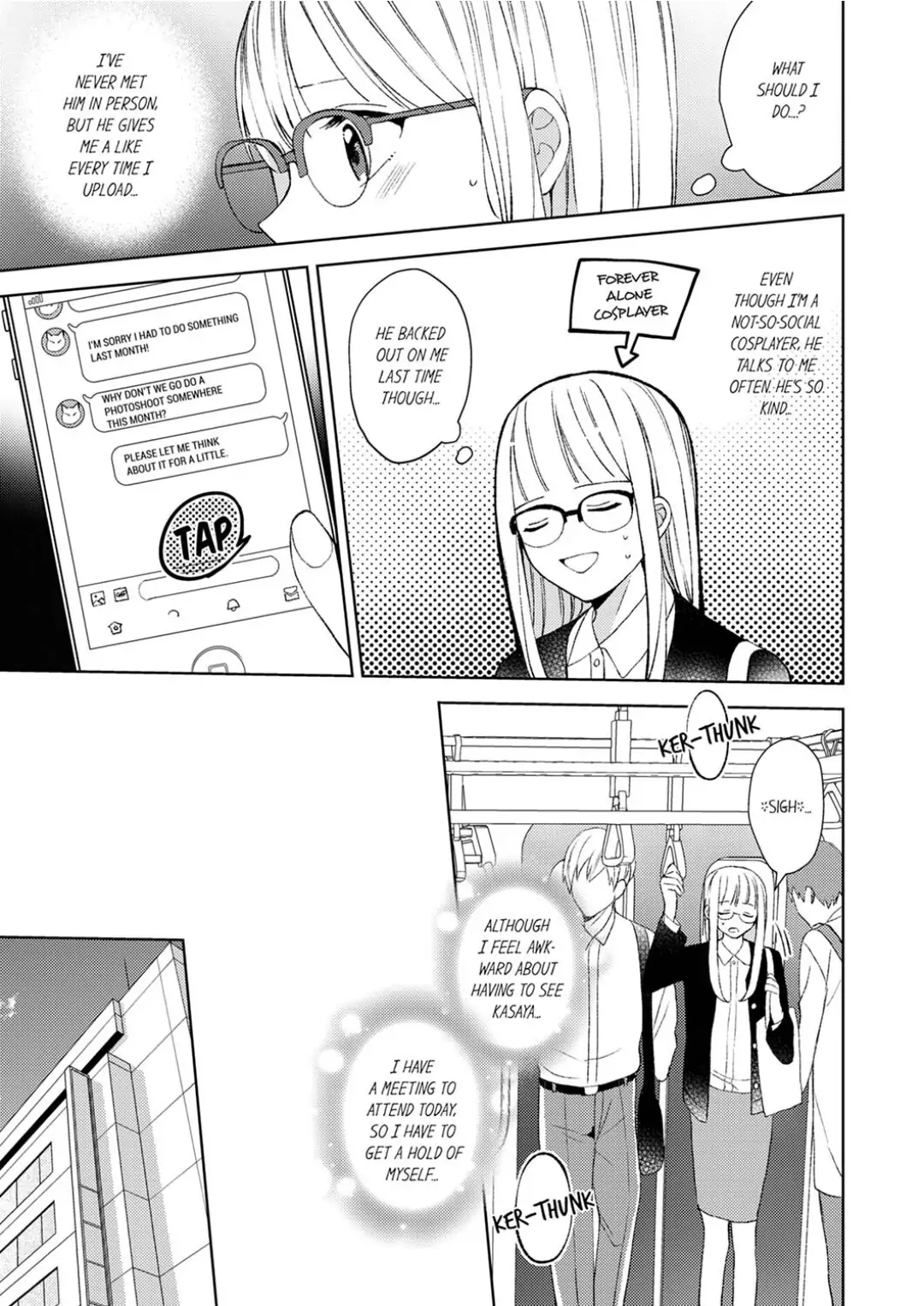 Otaku Joshi, Sanjigen ni Ochiru. - Senpai, Sono Osu-gao wa Touto Sugimasu Chapter 5 - page 5