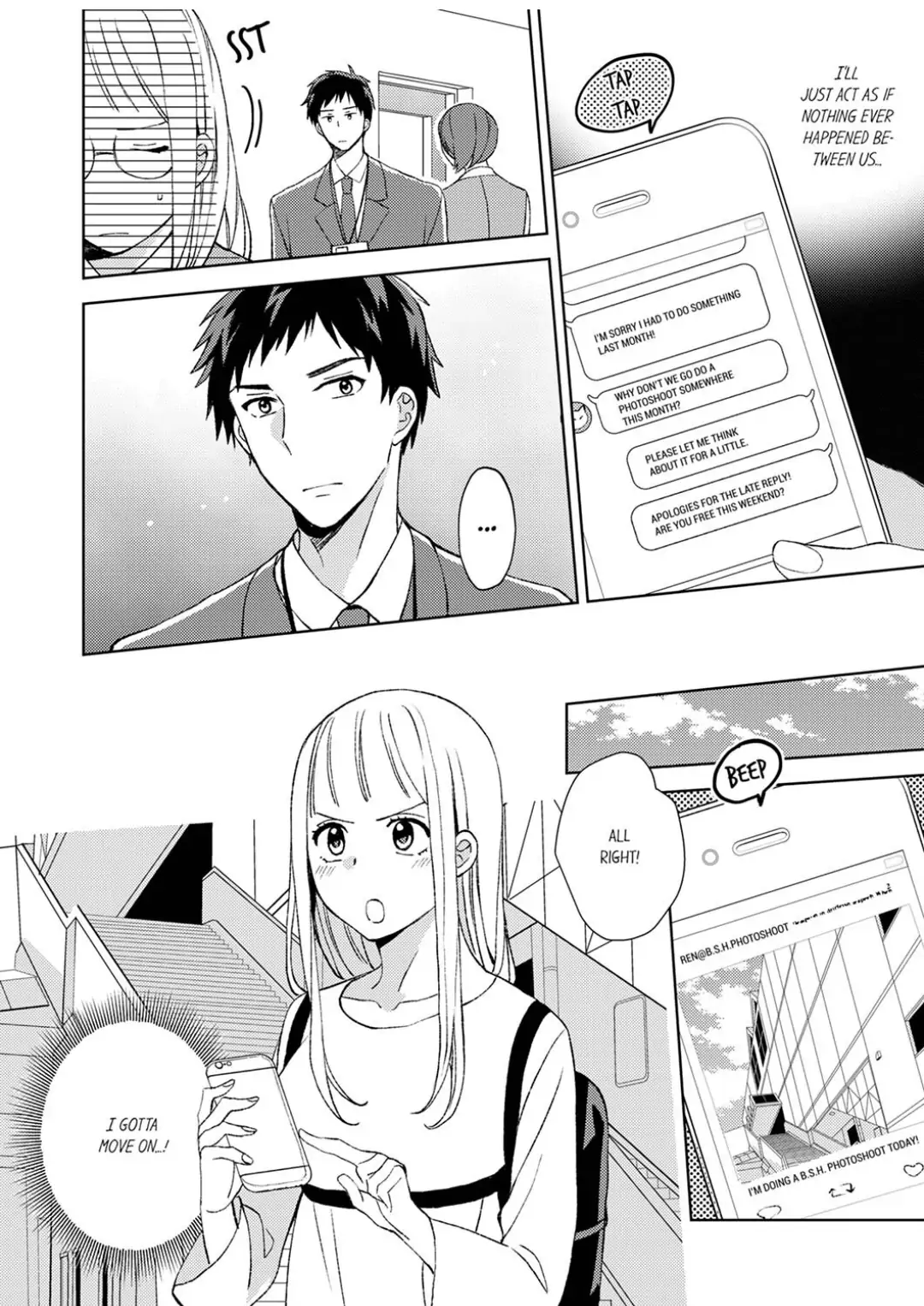 Otaku Joshi, Sanjigen ni Ochiru. - Senpai, Sono Osu-gao wa Touto Sugimasu Chapter 5 - page 8