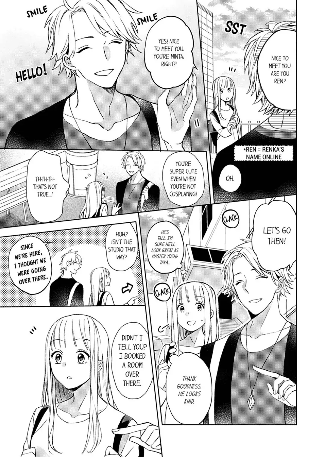 Otaku Joshi, Sanjigen ni Ochiru. - Senpai, Sono Osu-gao wa Touto Sugimasu Chapter 5 - page 9