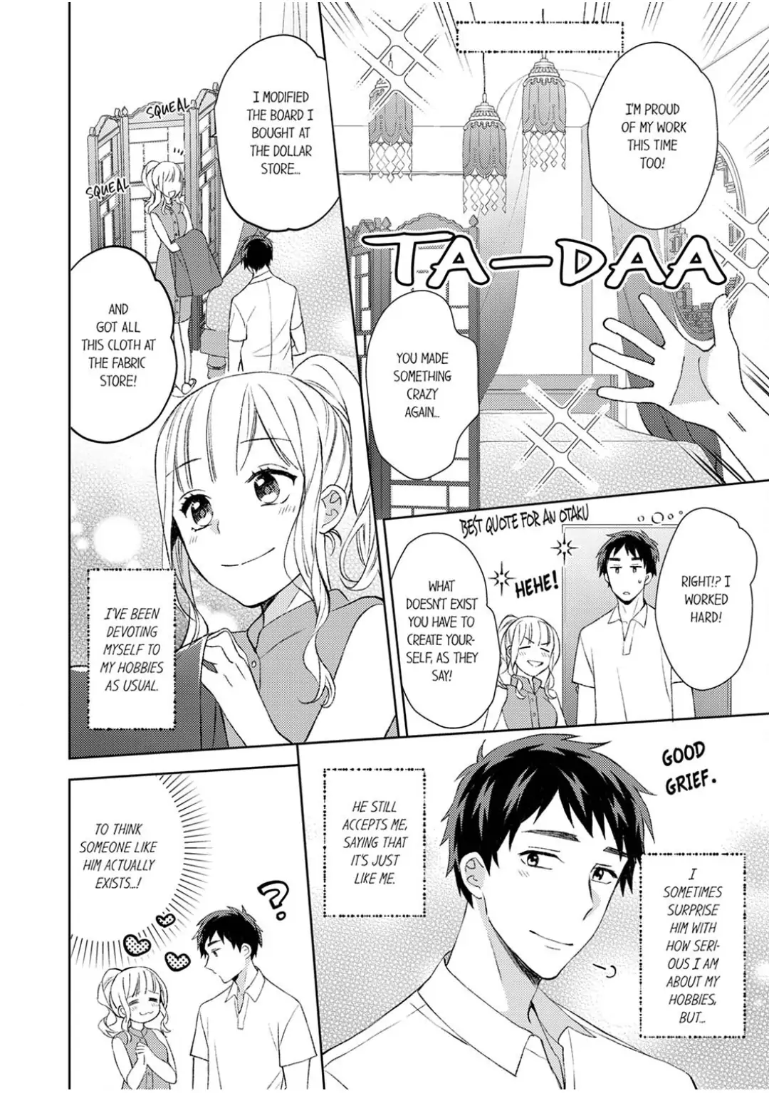 Otaku Joshi, Sanjigen ni Ochiru. - Senpai, Sono Osu-gao wa Touto Sugimasu Chapter 6 - page 16