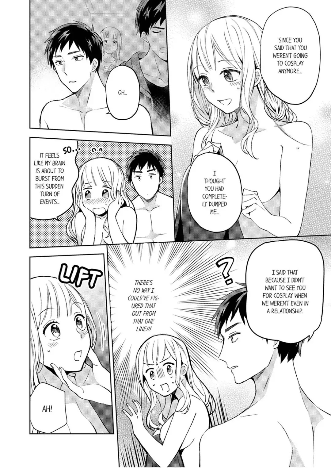 Otaku Joshi, Sanjigen ni Ochiru. - Senpai, Sono Osu-gao wa Touto Sugimasu Chapter 6 - page 10
