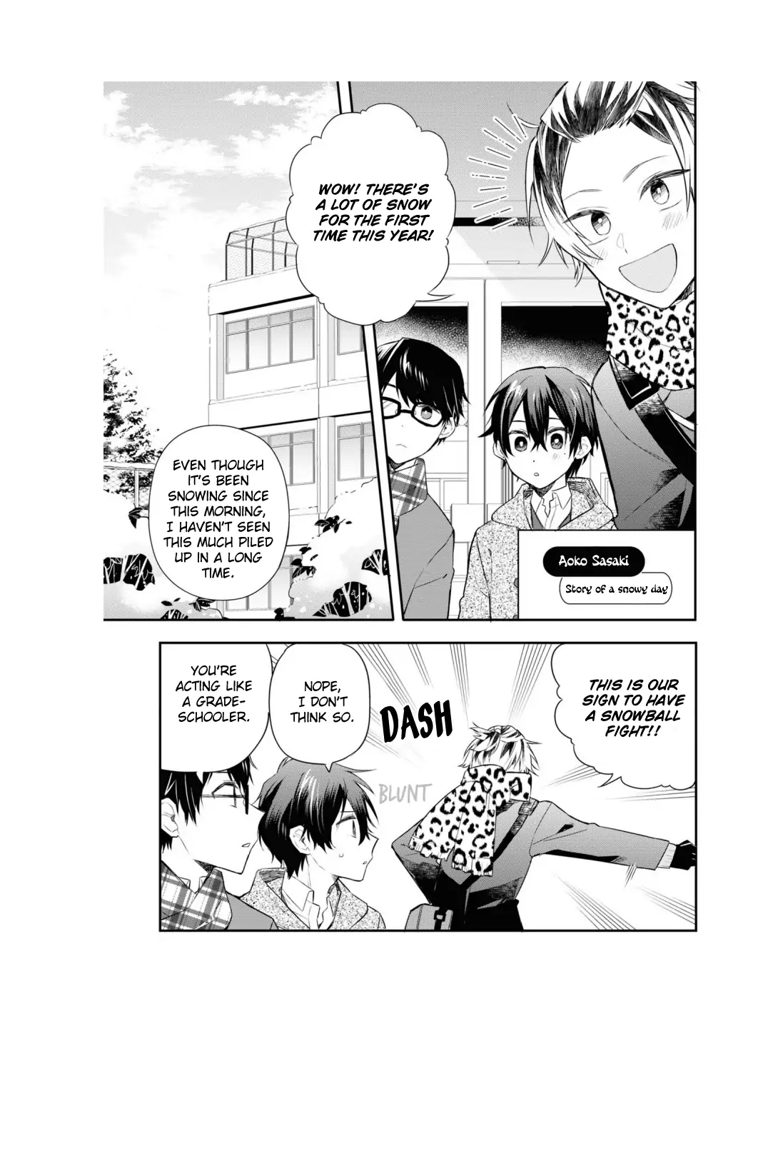 Sasaki and Miyano: Official Anthology Chapter 12 - page 1