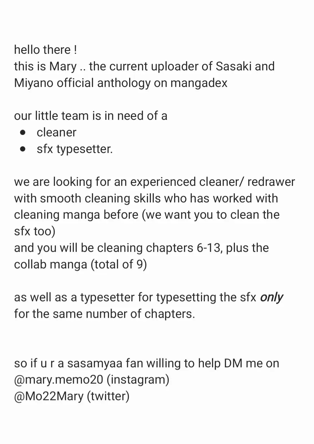 Sasaki and Miyano: Official Anthology Chapter 5 - page 15