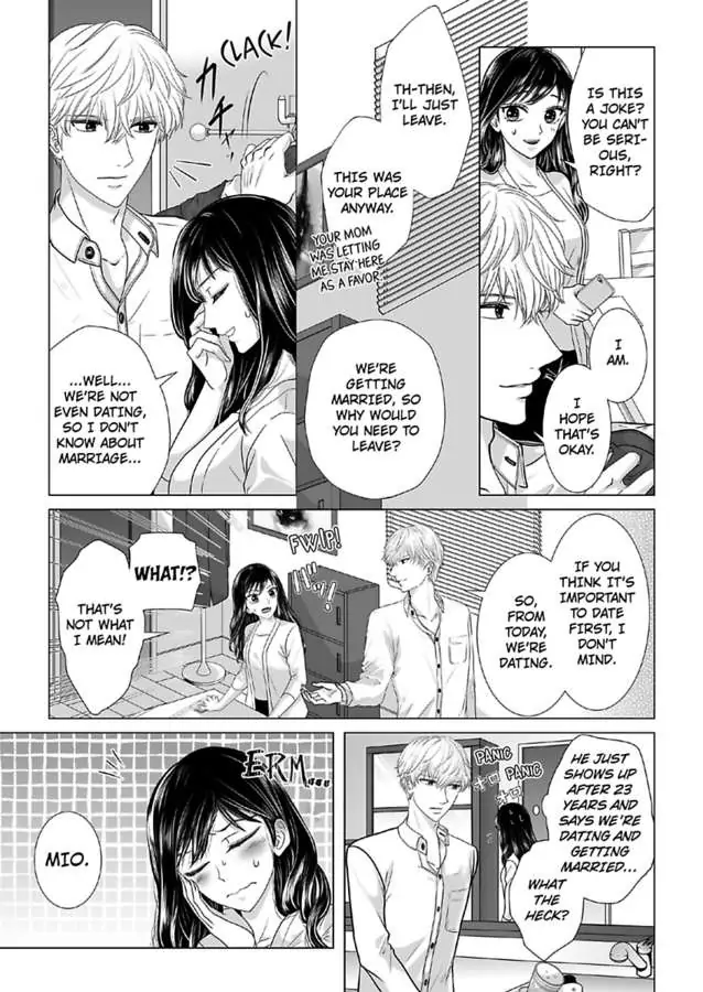 Dekiai Osananajimino Oshioki Etchi XL Size De Okumade Ippai Chapter 1 - page 11