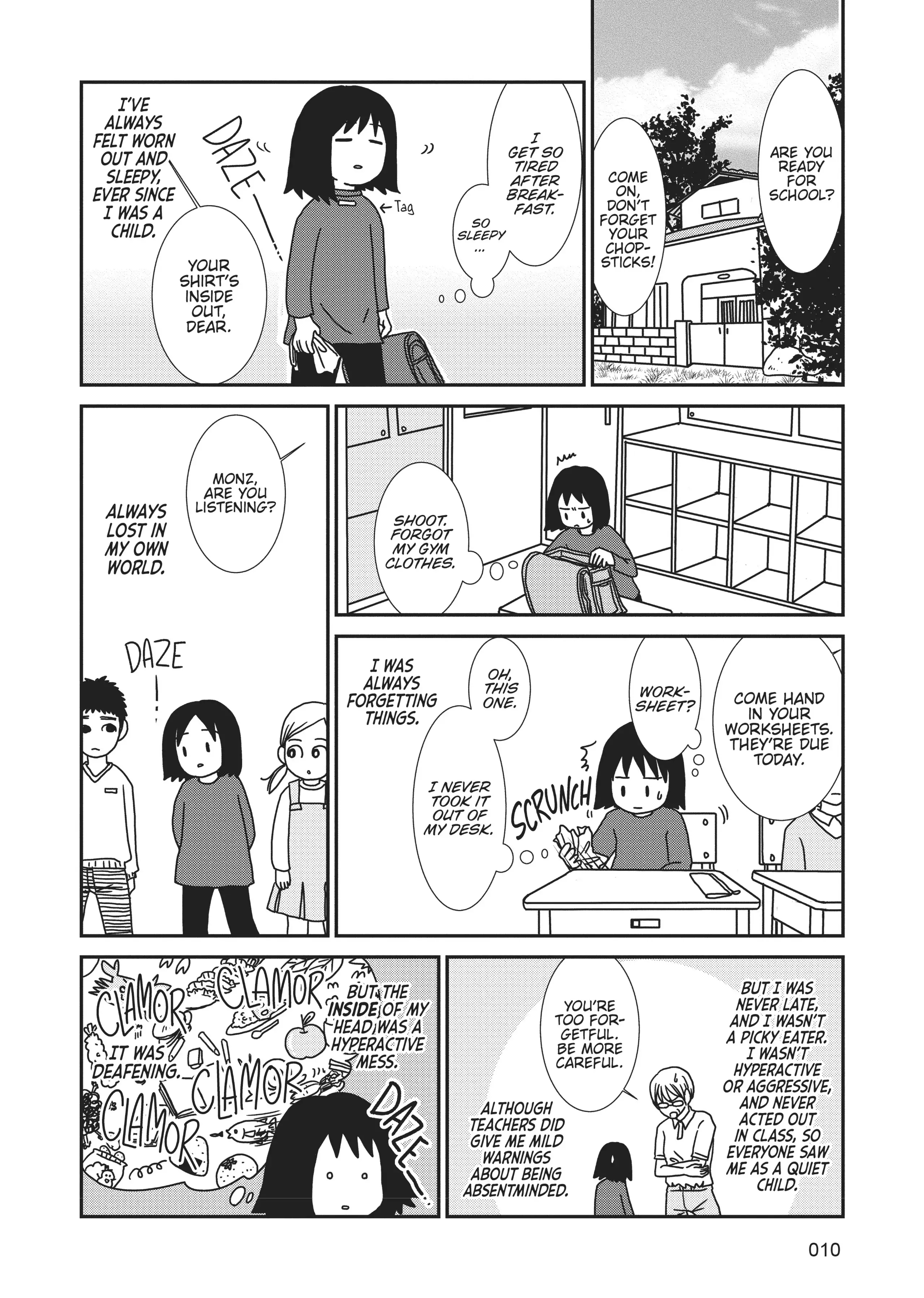 My Brain is Different: Stories of ADHD and Other Developmental Disorders Chapter 1 - page 9