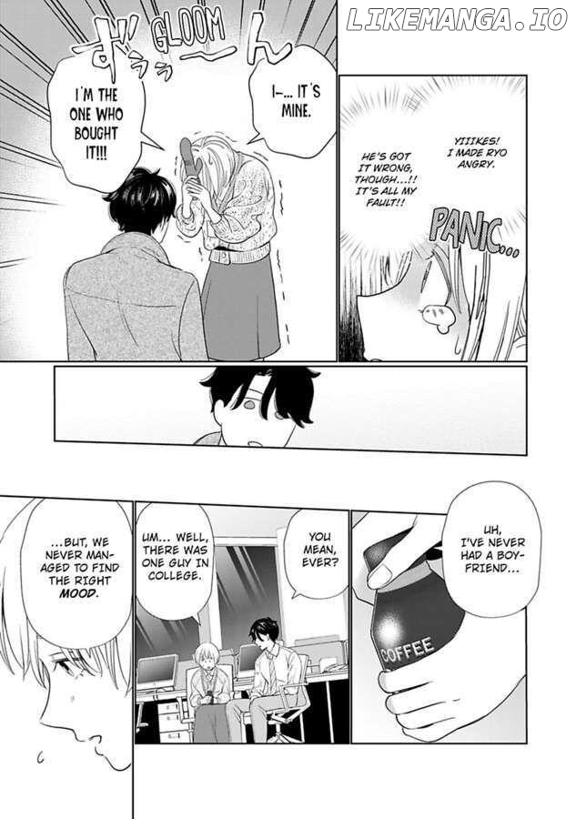 Kyonyuu-chan to Kyokon Joushi: Kaisha de Musabori Sex Chapter 1 - page 21