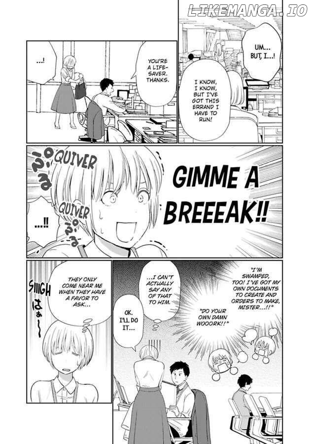 Kyonyuu-chan to Kyokon Joushi: Kaisha de Musabori Sex Chapter 1 - page 8