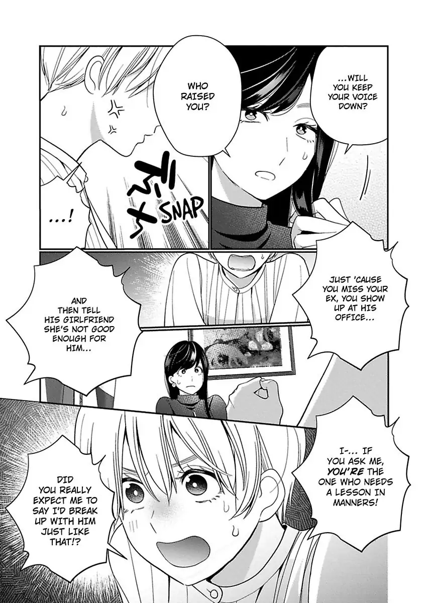 Kyonyuu-chan to Kyokon Joushi: Kaisha de Musabori Sex Chapter 21 - page 11