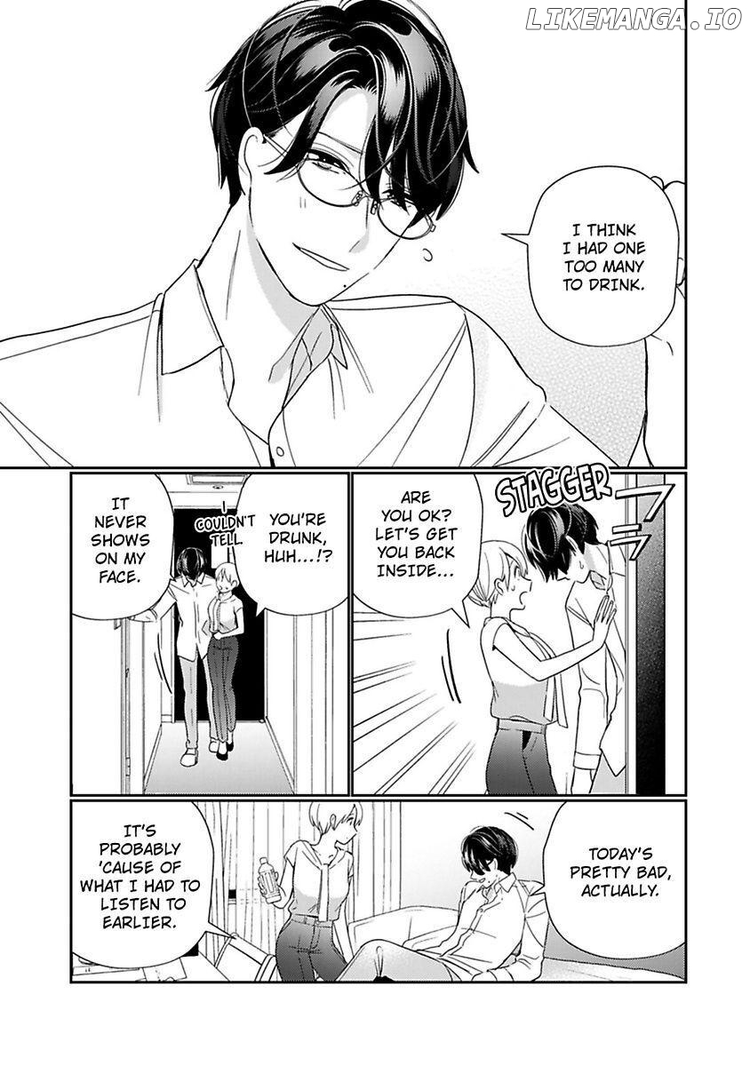Kyonyuu-chan to Kyokon Joushi: Kaisha de Musabori Sex Chapter 8 - page 17