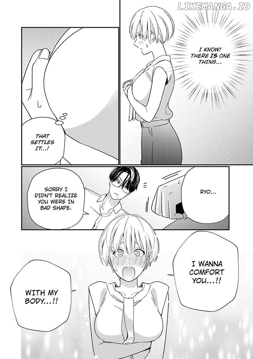 Kyonyuu-chan to Kyokon Joushi: Kaisha de Musabori Sex Chapter 8 - page 22