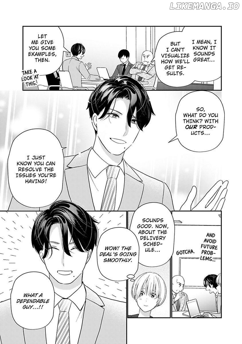 Kyonyuu-chan to Kyokon Joushi: Kaisha de Musabori Sex Chapter 8 - page 7