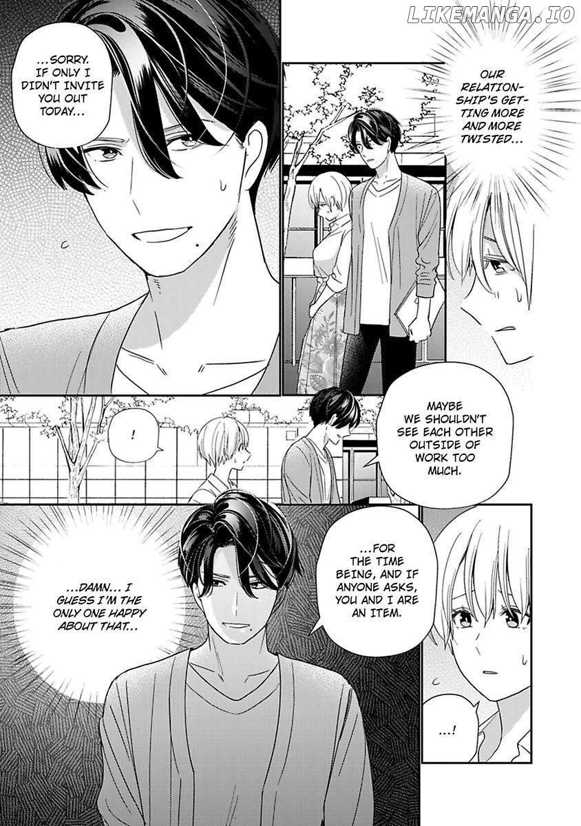 Kyonyuu-chan to Kyokon Joushi: Kaisha de Musabori Sex Chapter 7 - page 7