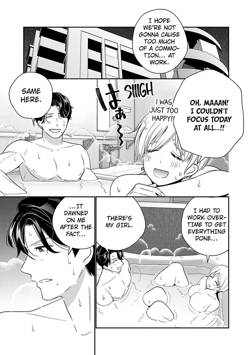 Kyonyuu-chan to Kyokon Joushi: Kaisha de Musabori Sex Chapter 23 - page 9