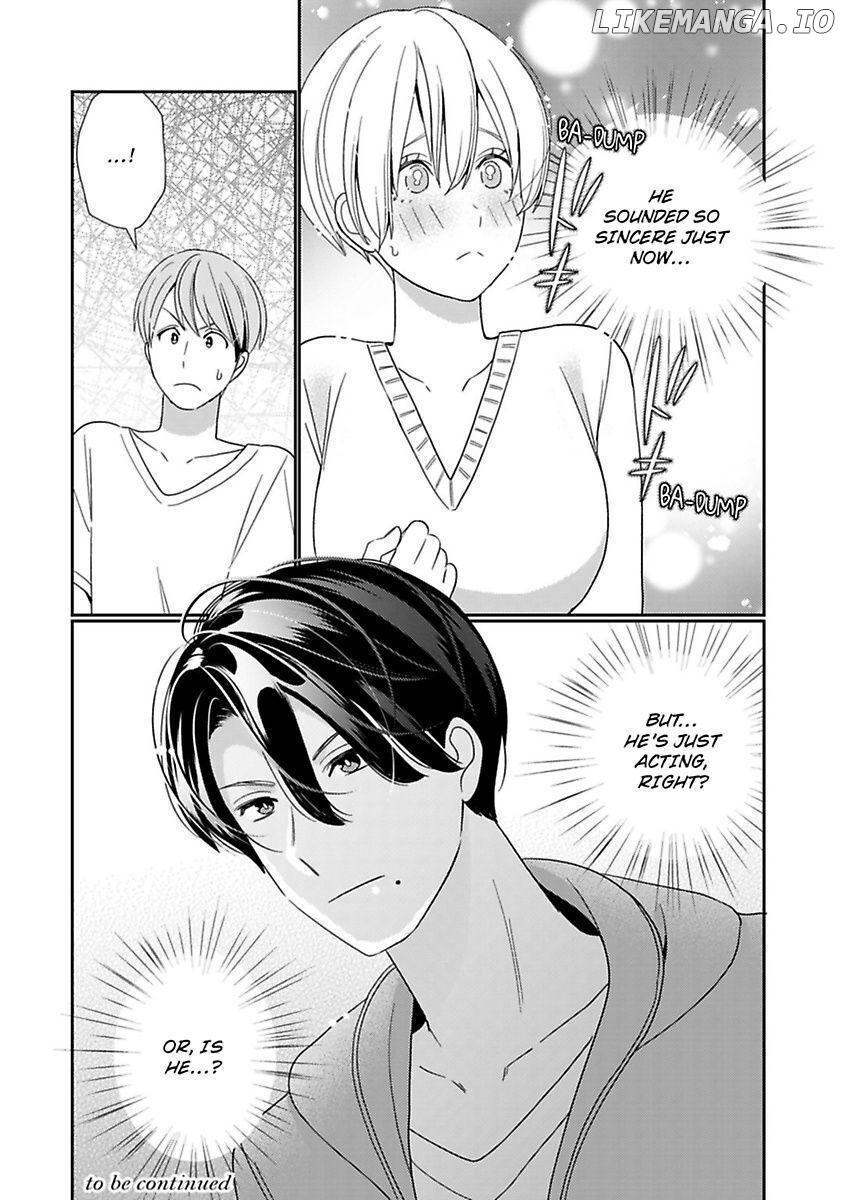 Kyonyuu-chan to Kyokon Joushi: Kaisha de Musabori Sex Chapter 10 - page 34