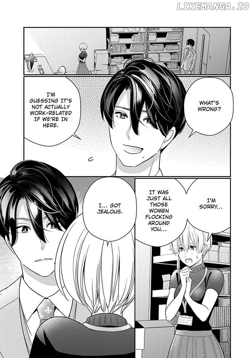 Kyonyuu-chan to Kyokon Joushi: Kaisha de Musabori Sex Chapter 12 - page 19