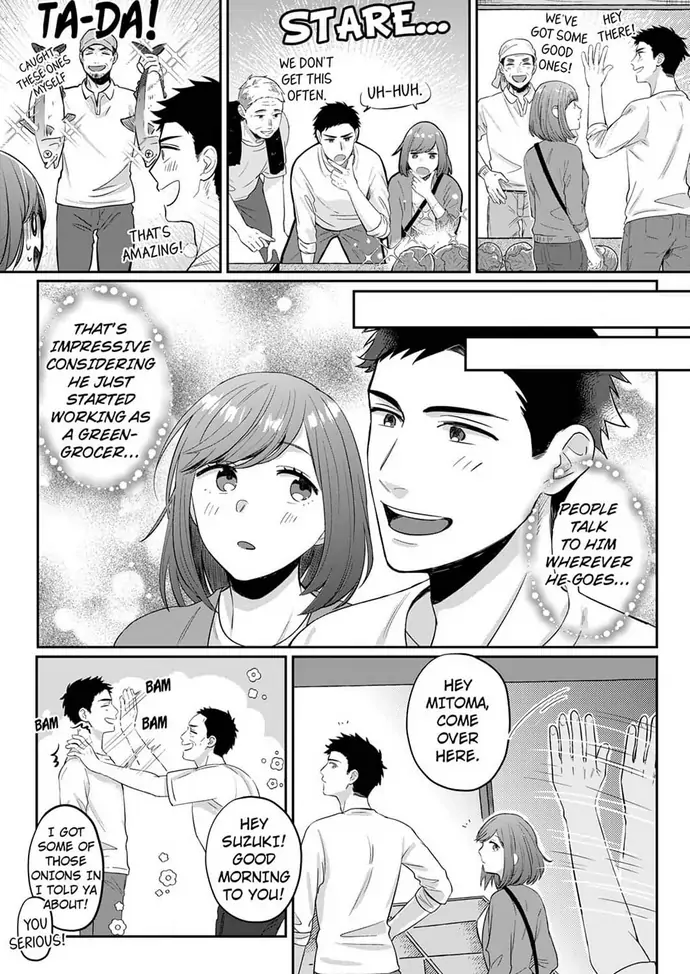 Yaoya-san Nanoni...Nikushoku Ecchi!? - Zenbu, Ajiwai Tsukushite Yaru yo Chapter 3 - page 6