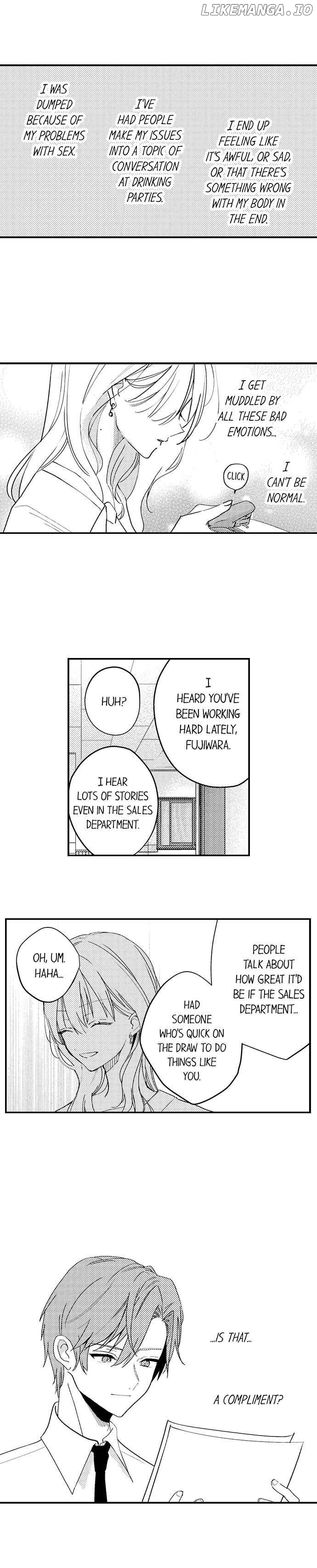 Chanto, Kimochi, Ikankei. ~ Incubus Joushi x Fukanshou OL Chapter 13 - page 3