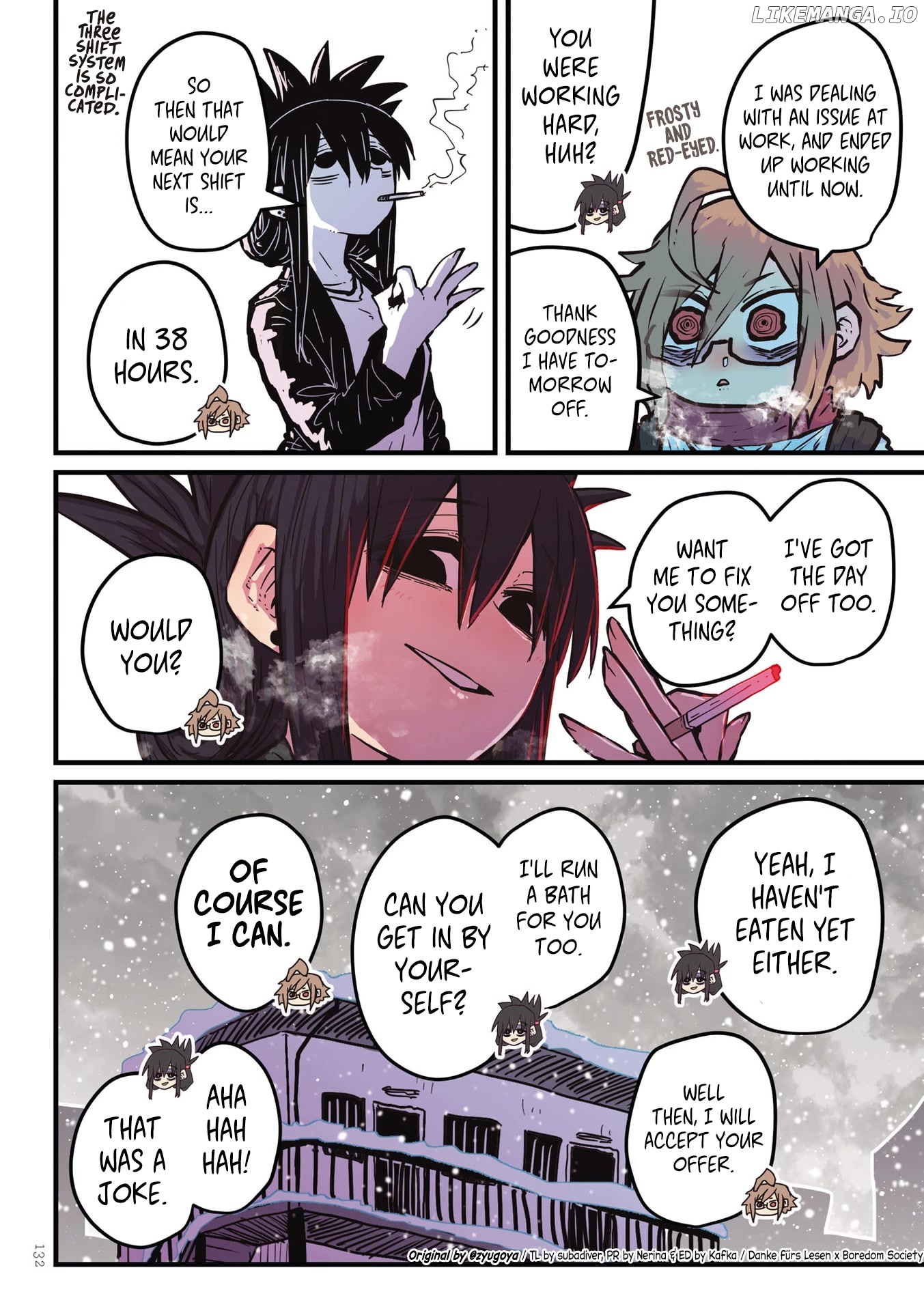 My Divorced Crybaby Neighbour chapter 55.1 - page 5