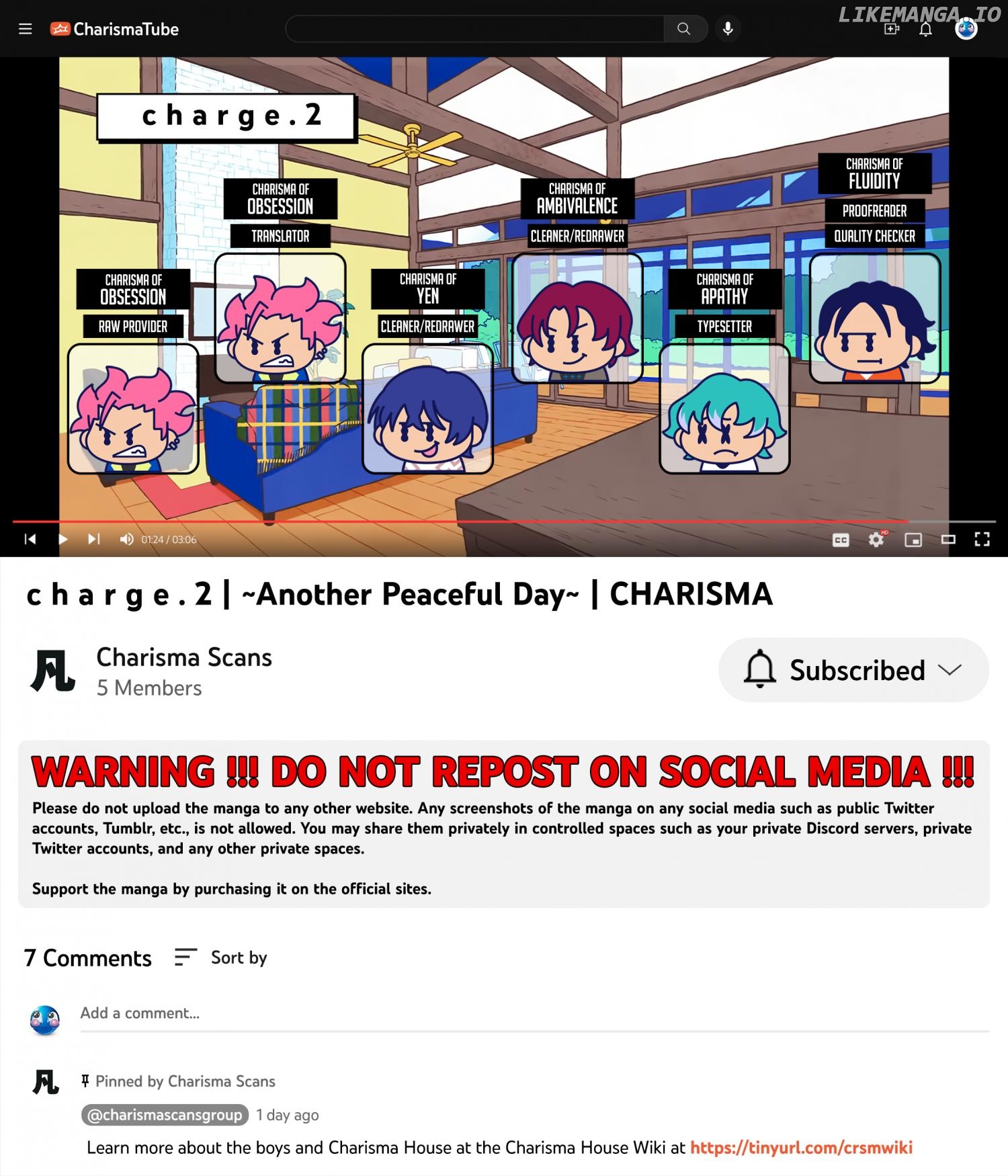 CHARISMA ~Another Peaceful Day~ Chapter 3 - page 11