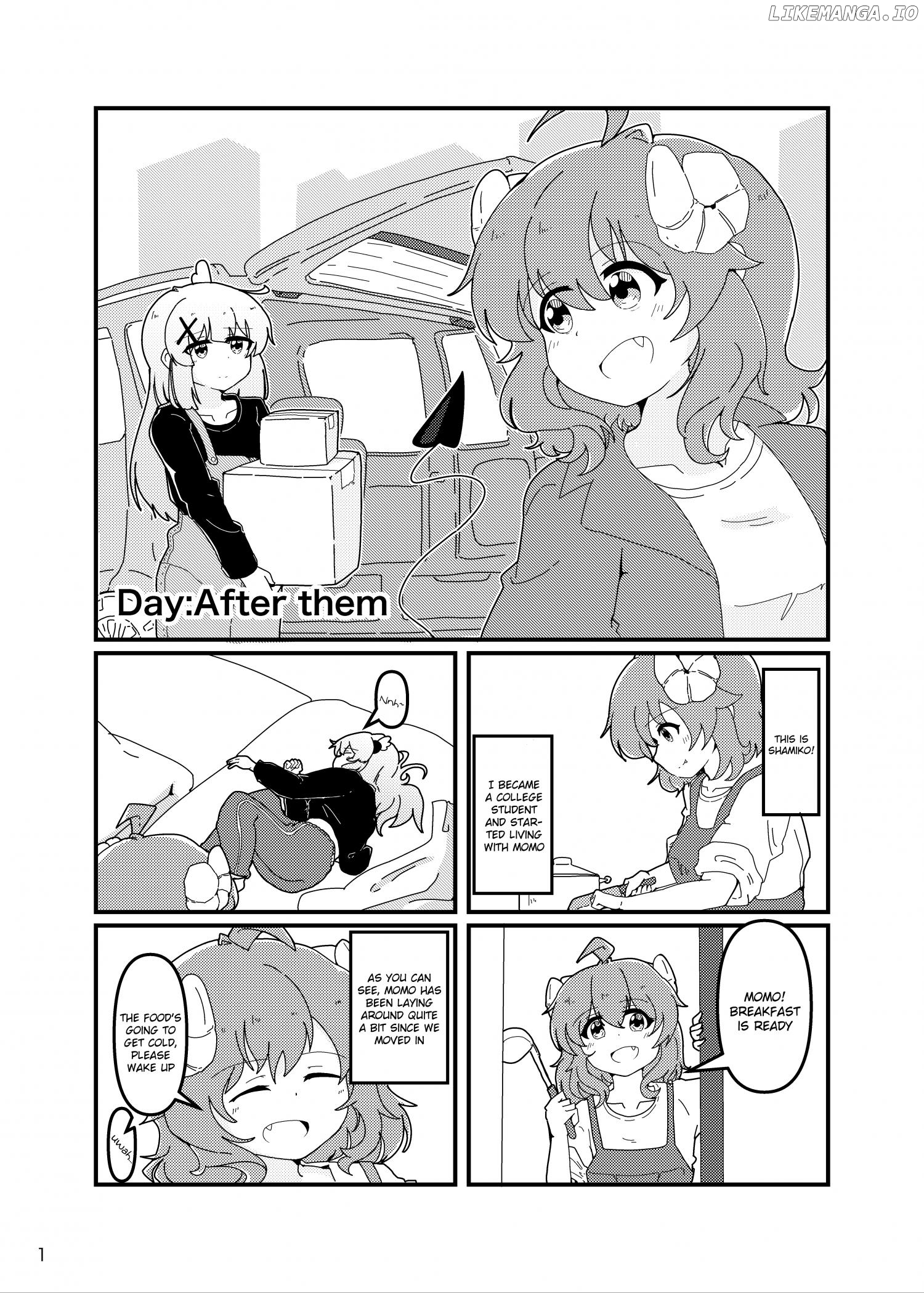 The Day After | Machikado Mazoku Chapter 1 - page 2