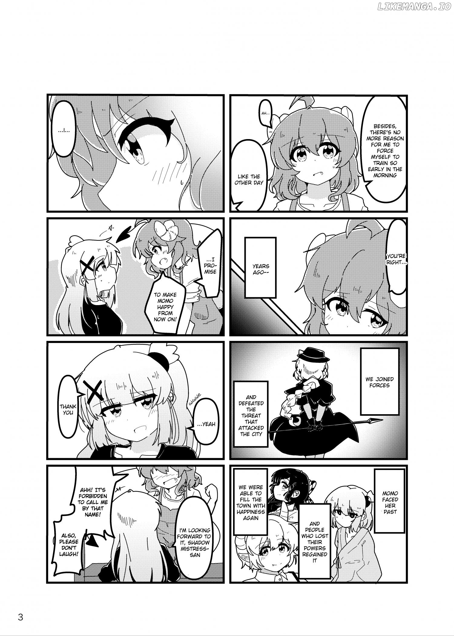 The Day After | Machikado Mazoku Chapter 1 - page 4