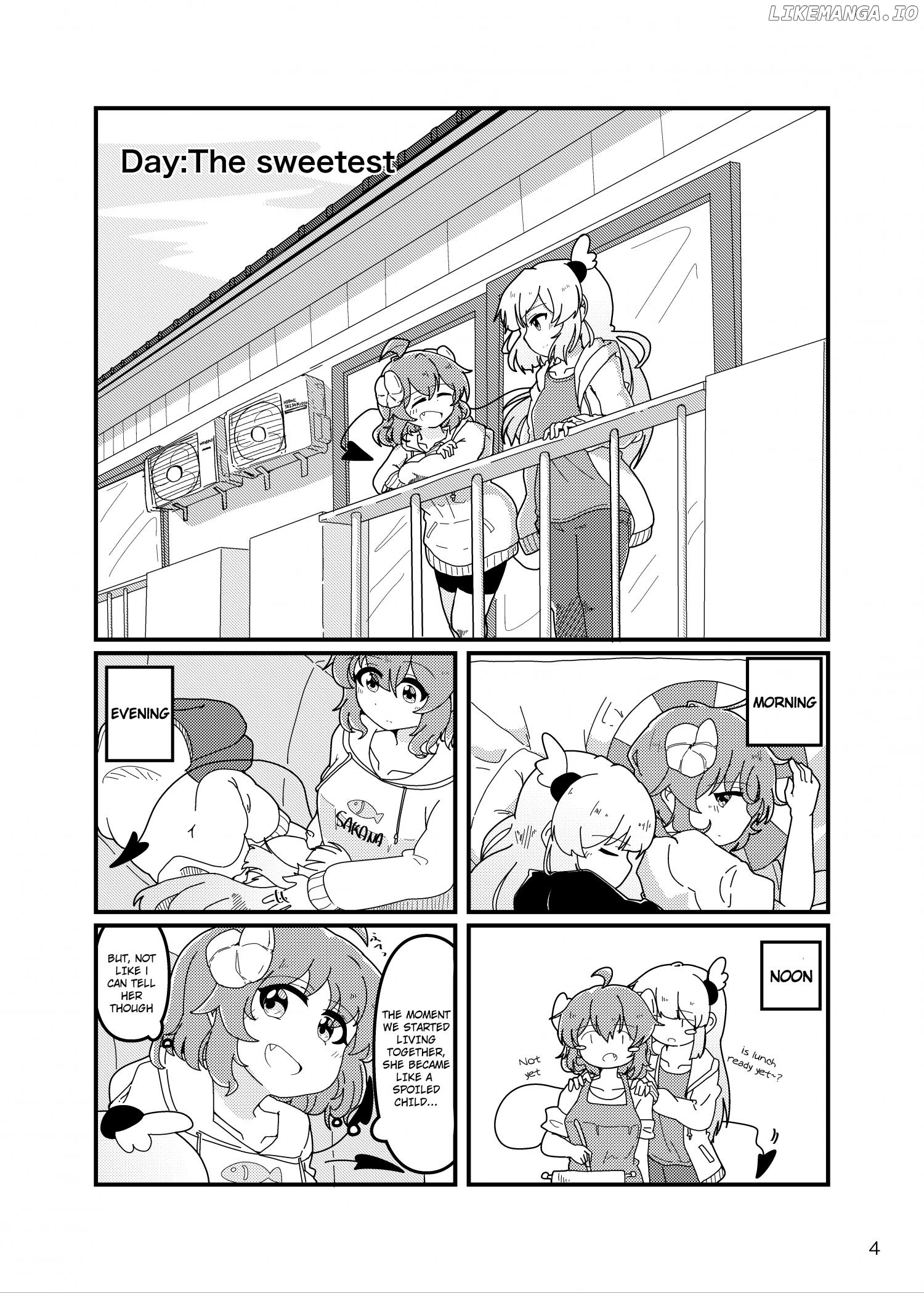 The Day After | Machikado Mazoku Chapter 1 - page 5