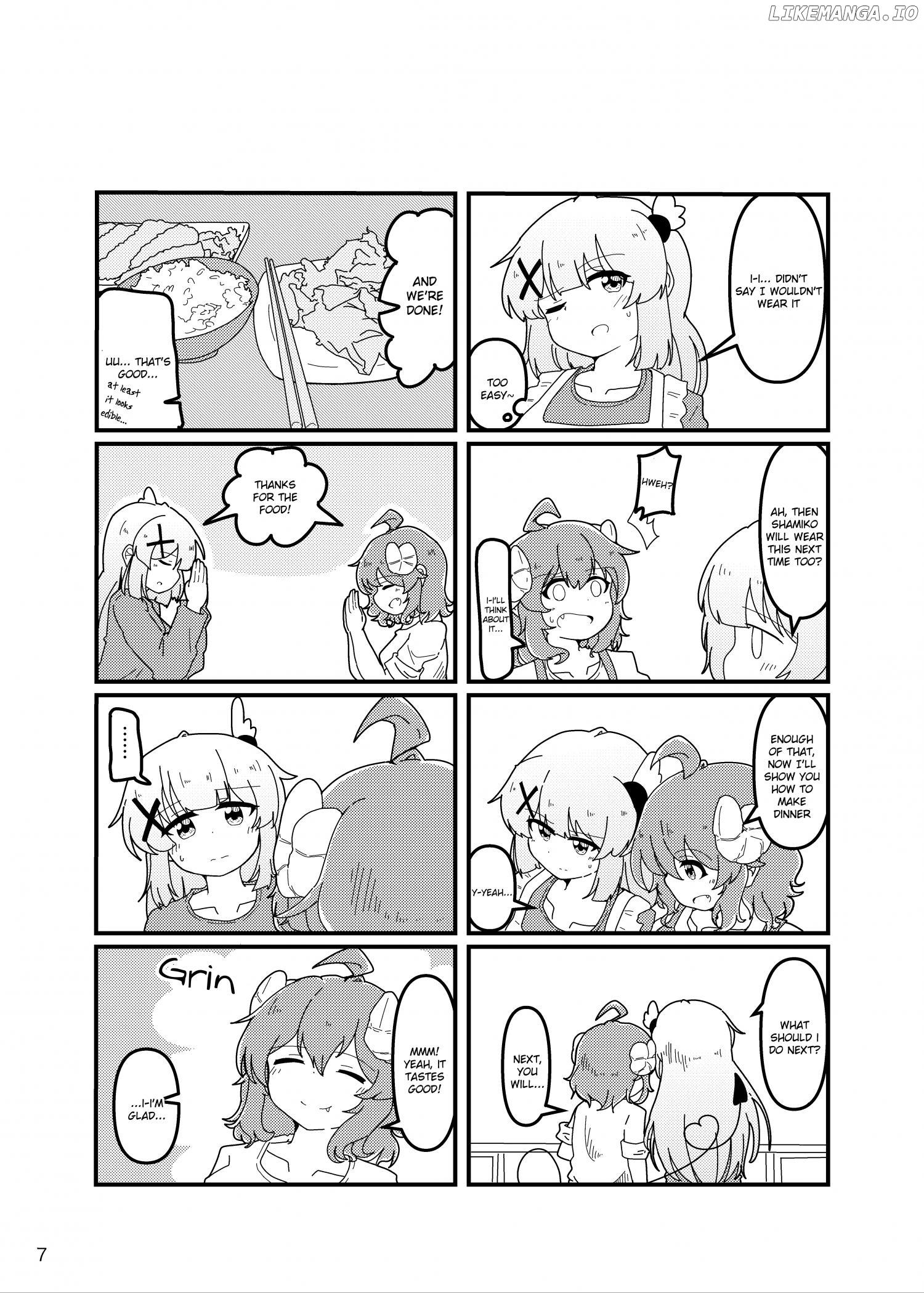 The Day After | Machikado Mazoku Chapter 1 - page 8