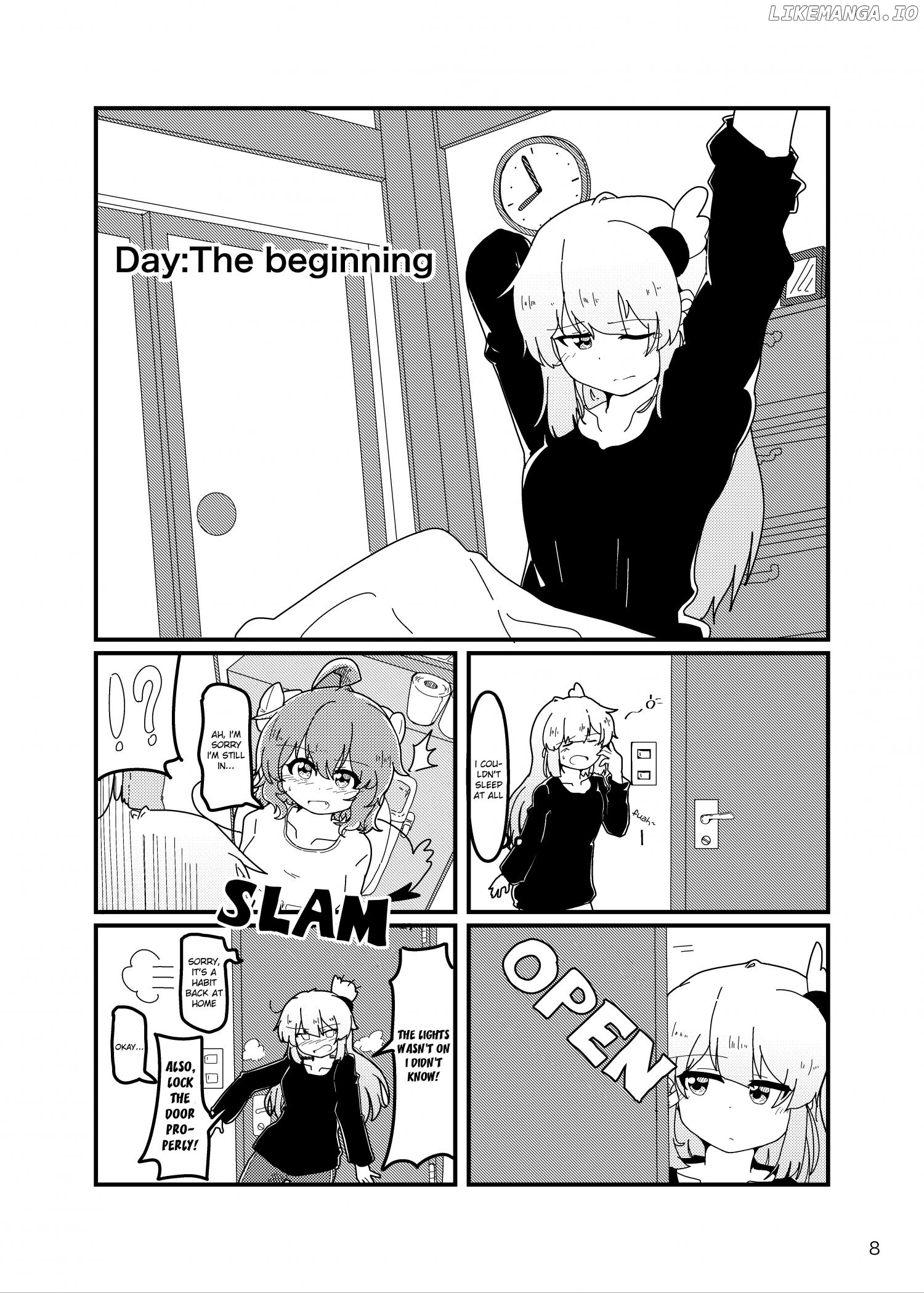 The Day After | Machikado Mazoku Chapter 1 - page 9