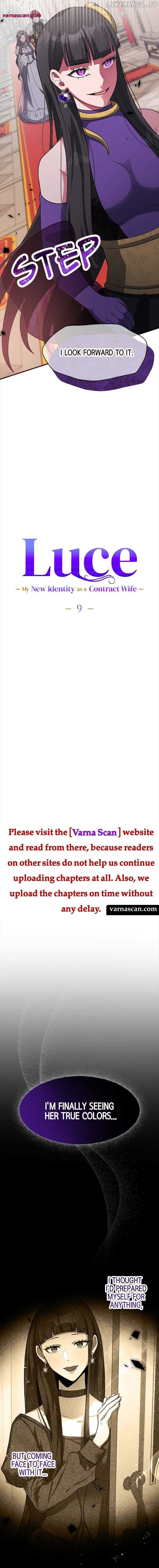 Luce: My New Identity as a Contract Wife Chapter 9 - page 8