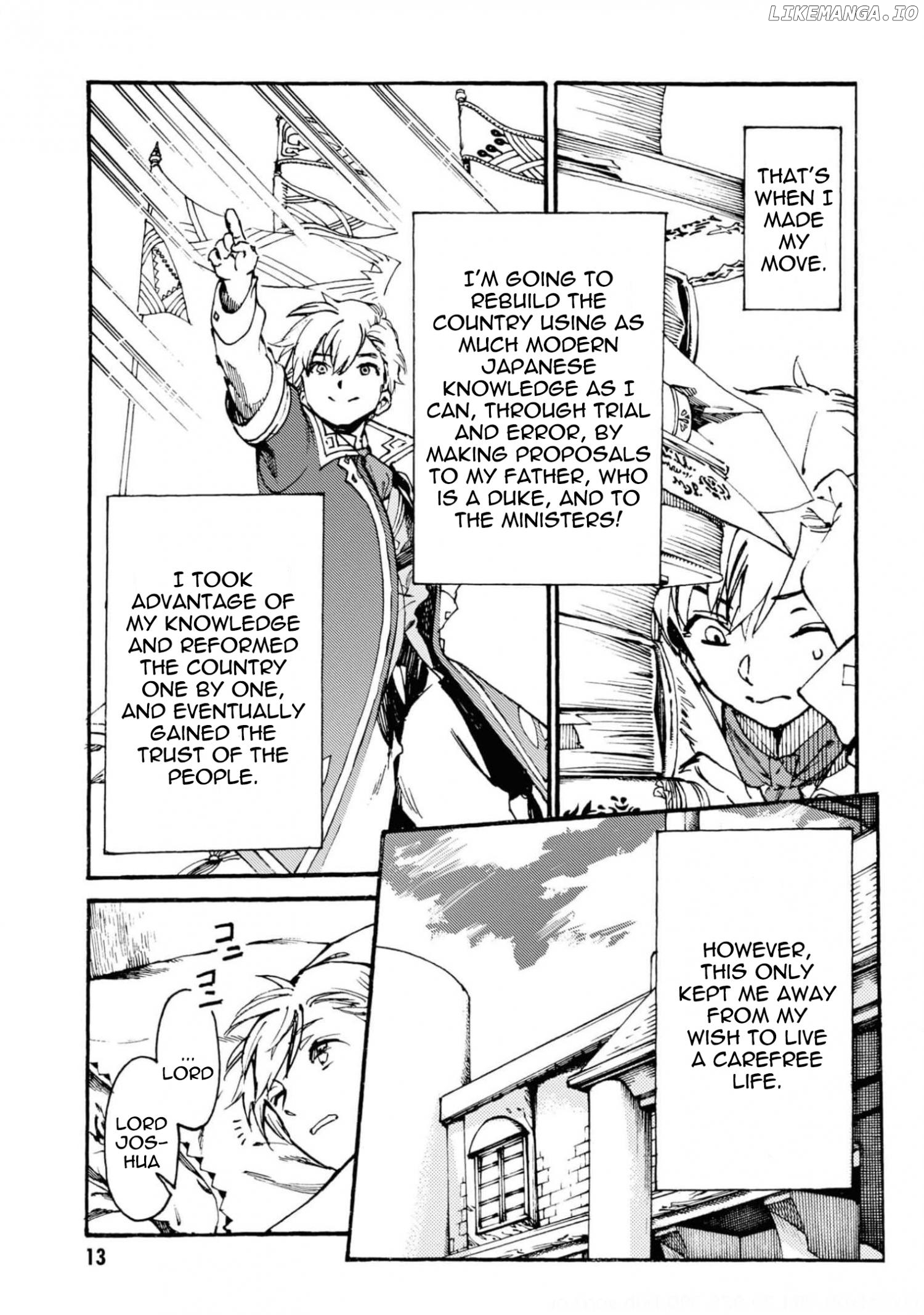 The Exiled Duke Wanted to Take it Easy On the Frontier and Work the Fields. Chapter 1 - page 7