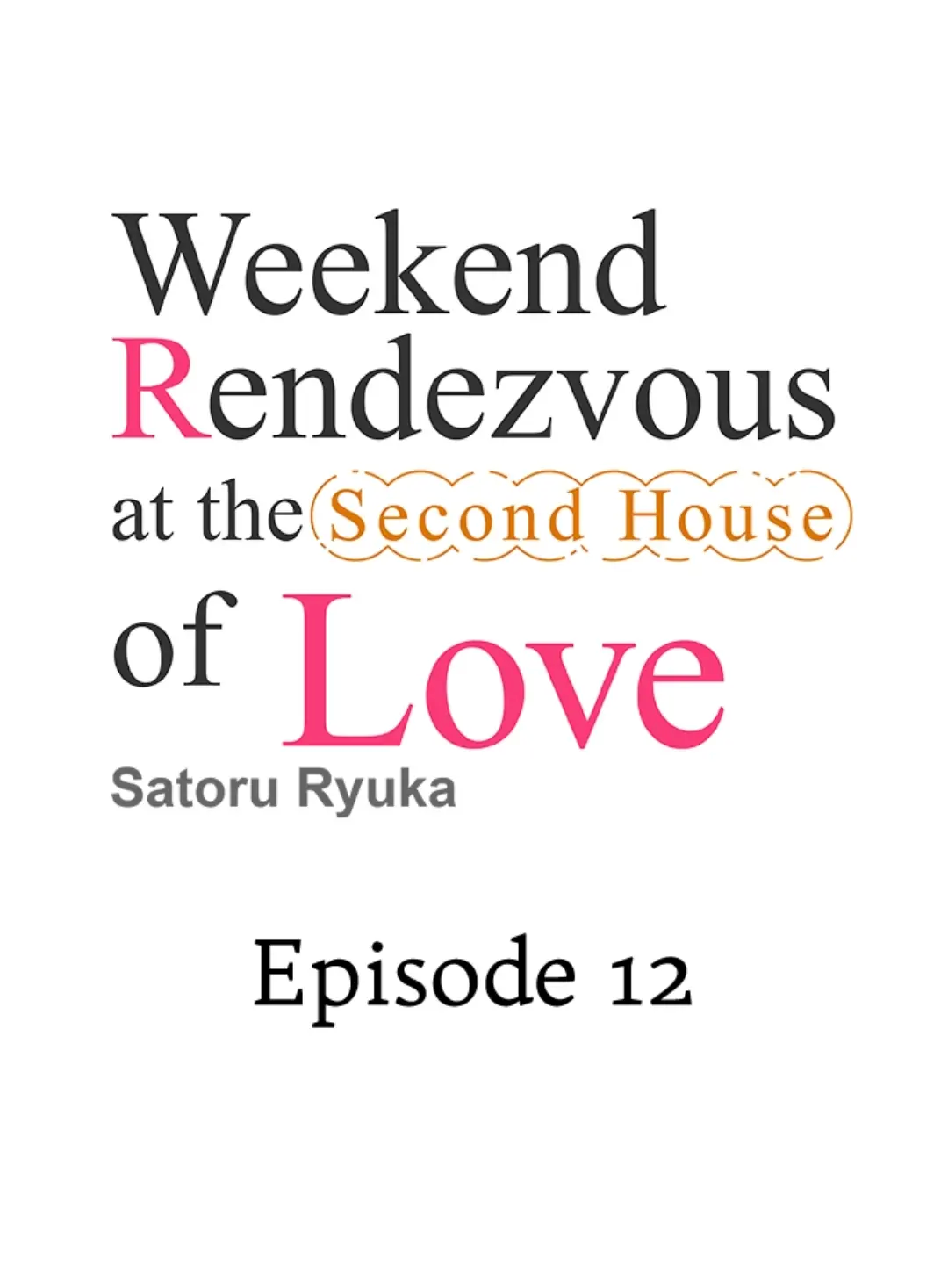 Shuumatsu, Renai Tsuki Second House de Aimashou Chapter 12 - page 1