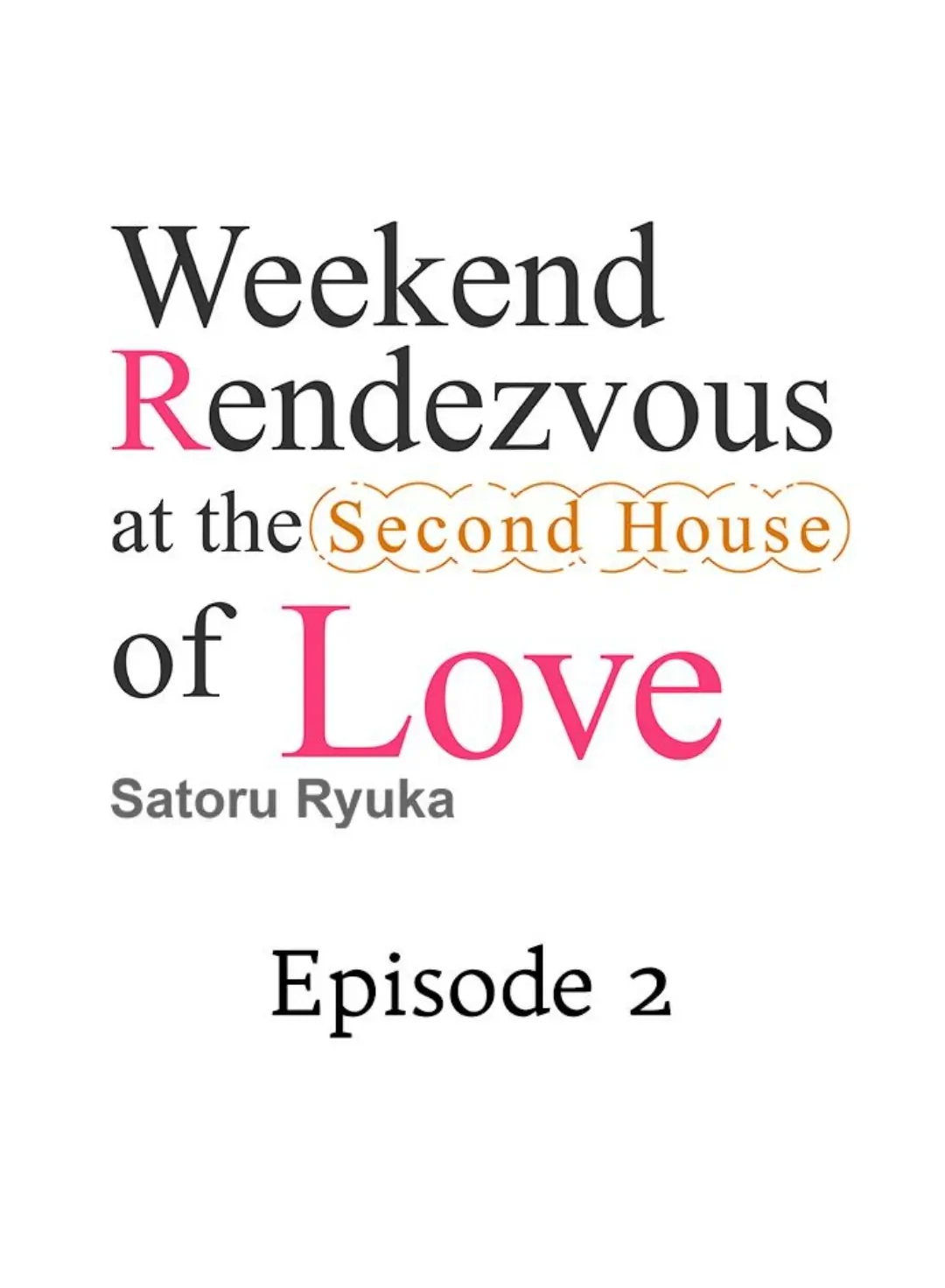 Shuumatsu, Renai Tsuki Second House de Aimashou Chapter 2 - page 1