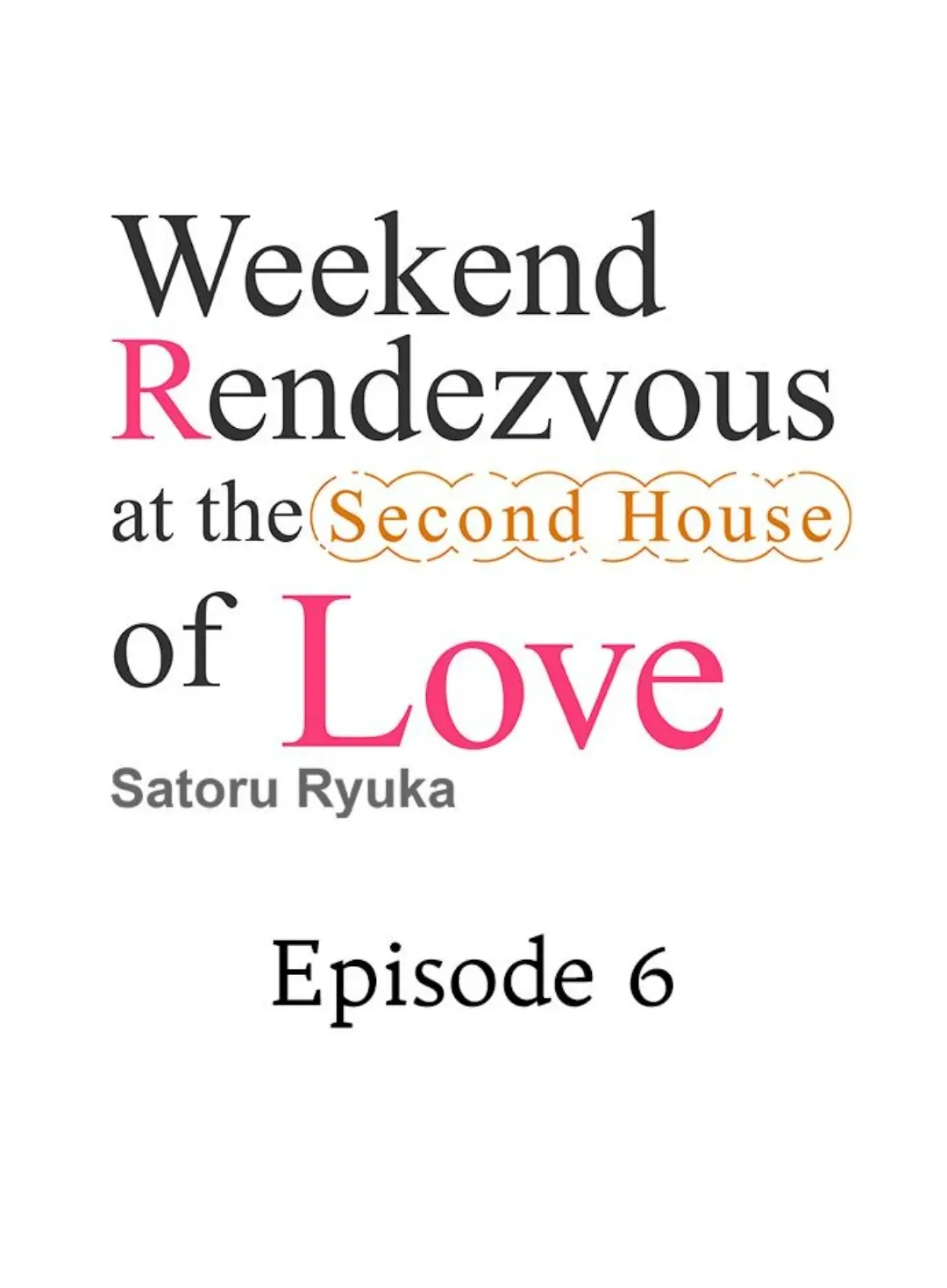 Shuumatsu, Renai Tsuki Second House de Aimashou Chapter 6 - page 1