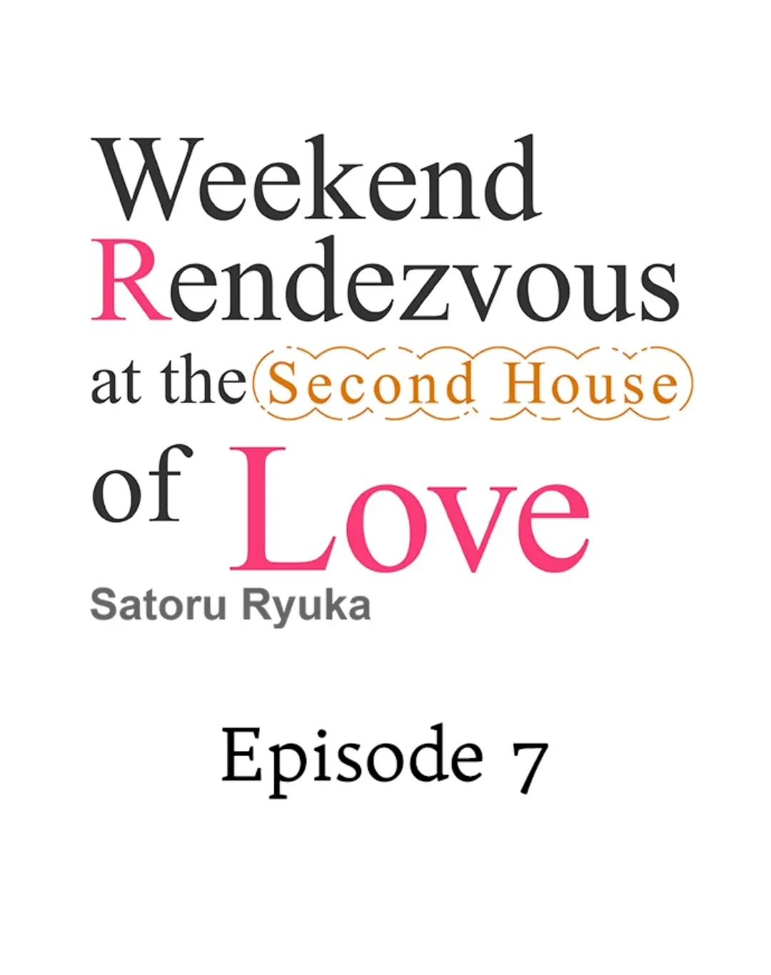 Shuumatsu, Renai Tsuki Second House de Aimashou Chapter 7 - page 1