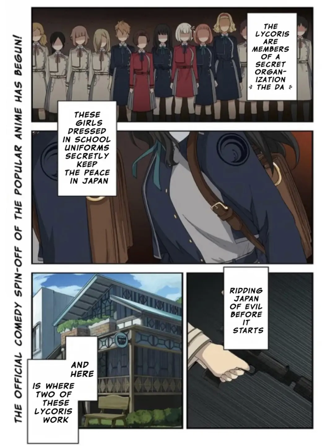 Lycoris Recoil: Recollect Chapter 1 - page 1