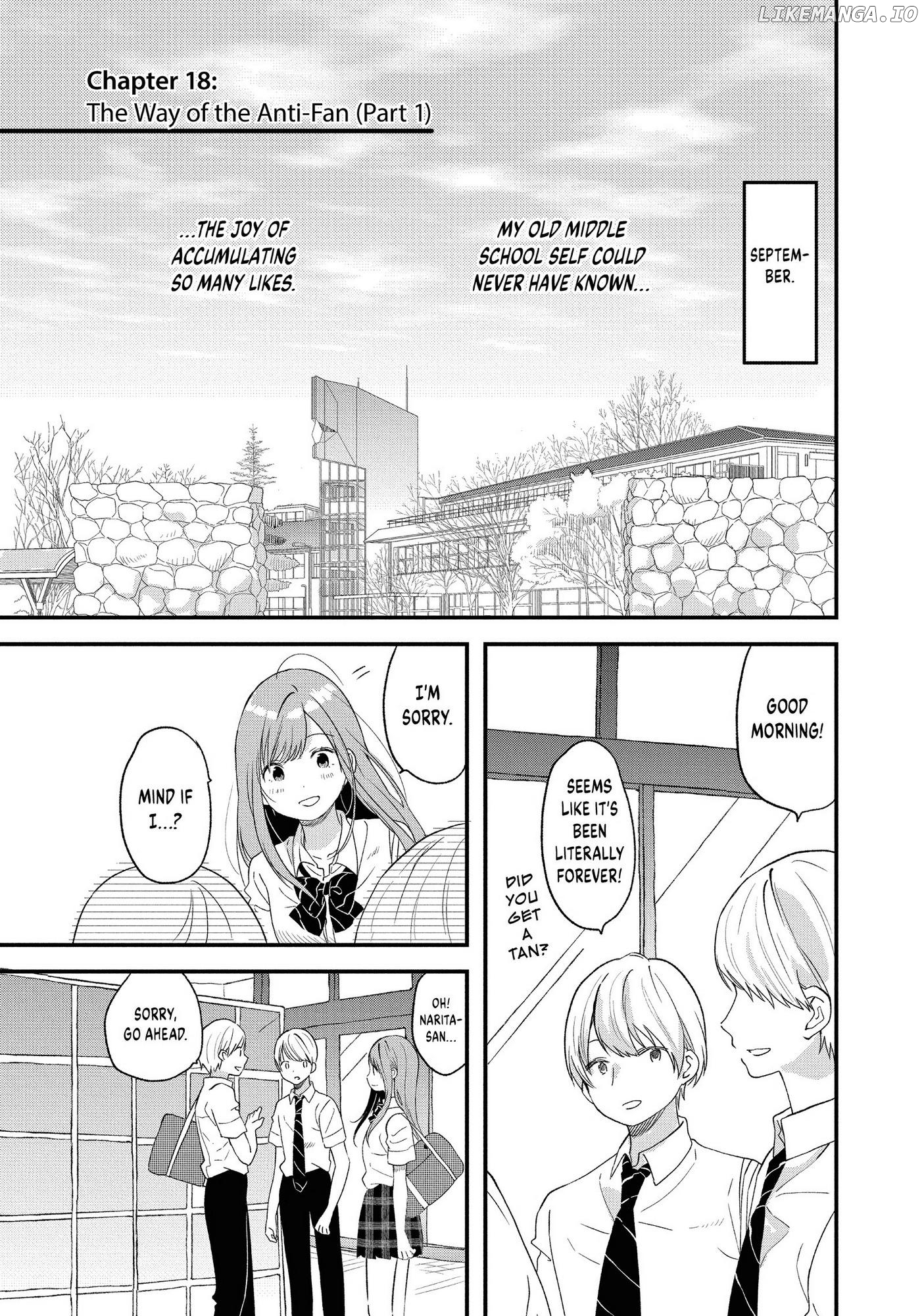 Kyō, Koshiba Aoi ni Aetara Chapter 18 - page 1