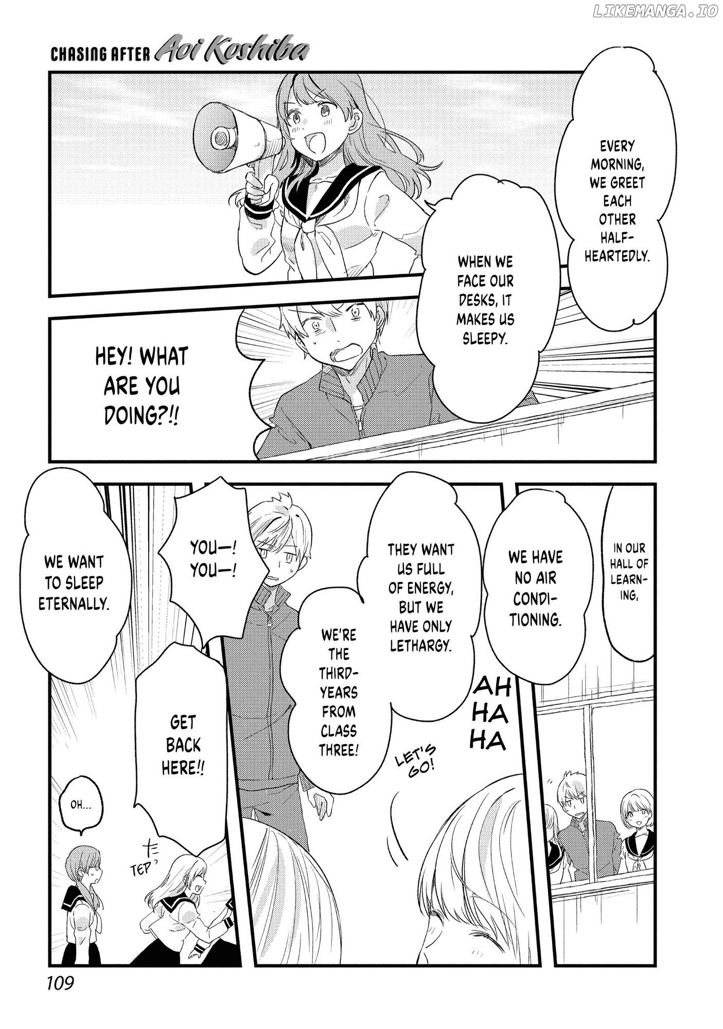 Kyō, Koshiba Aoi ni Aetara Chapter 22 - page 9