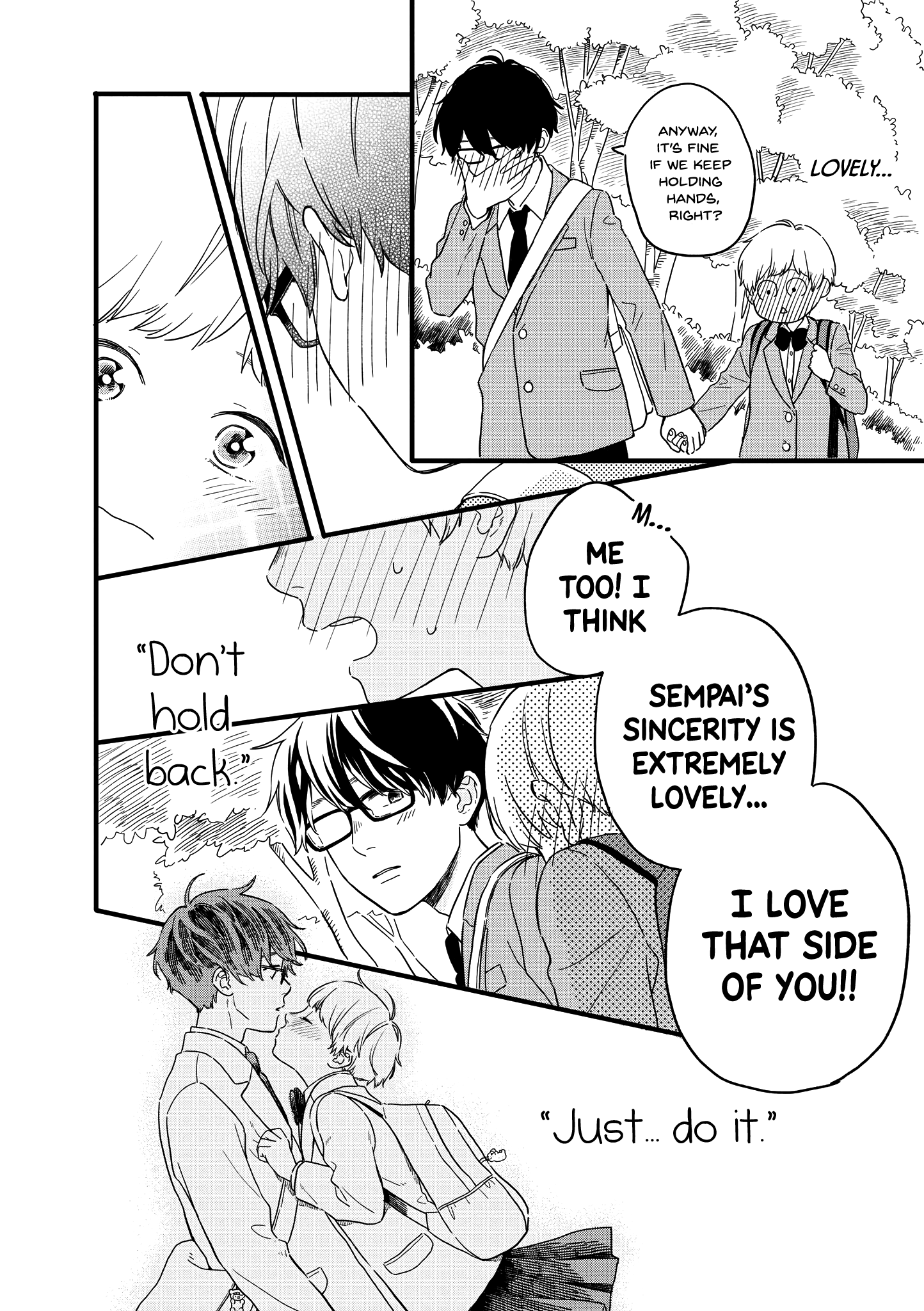 Hajimete Koibito ga Dekimashita. chapter 21 - page 2