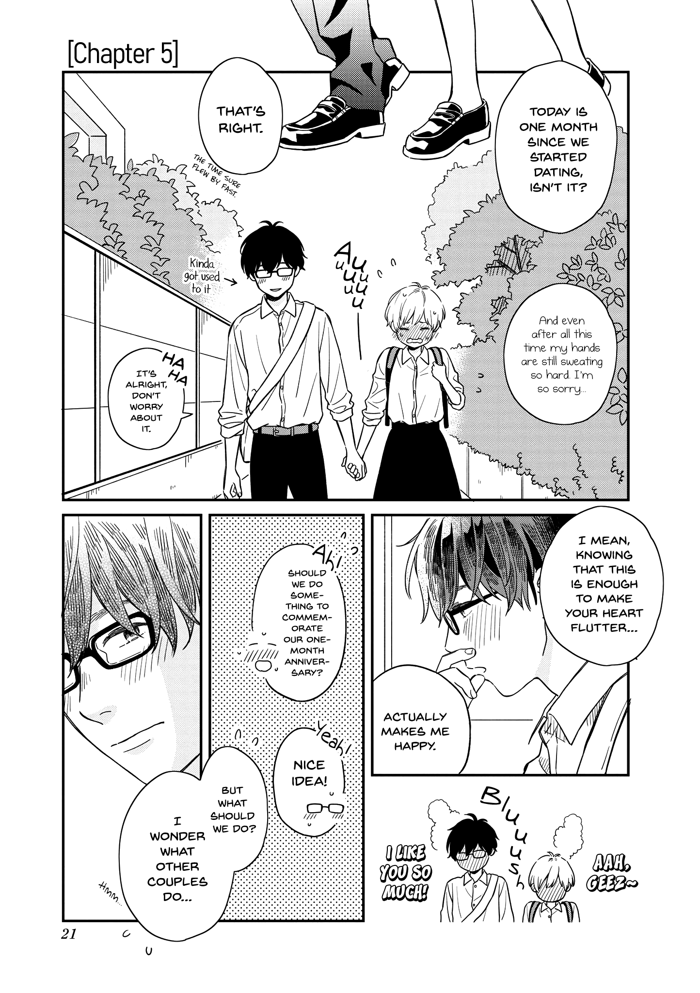 Hajimete Koibito ga Dekimashita. chapter 5 - page 1