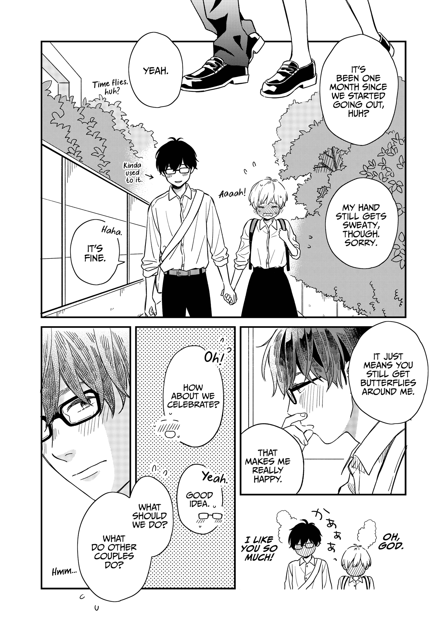 Hajimete Koibito ga Dekimashita. chapter 4 - page 1