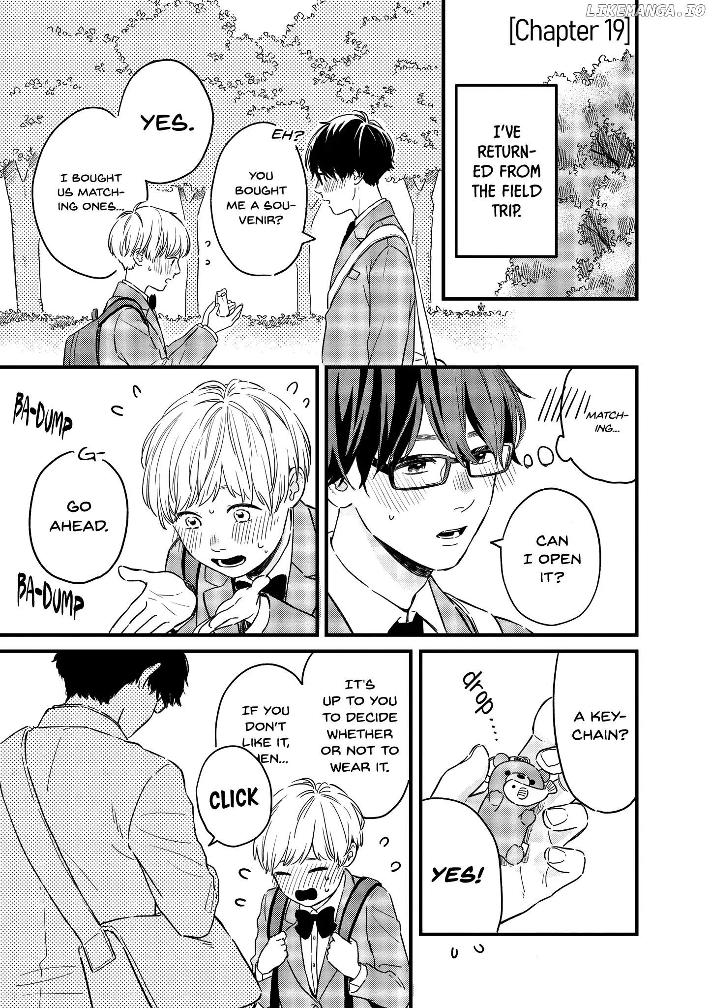 Hajimete Koibito ga Dekimashita. chapter 19 - page 1