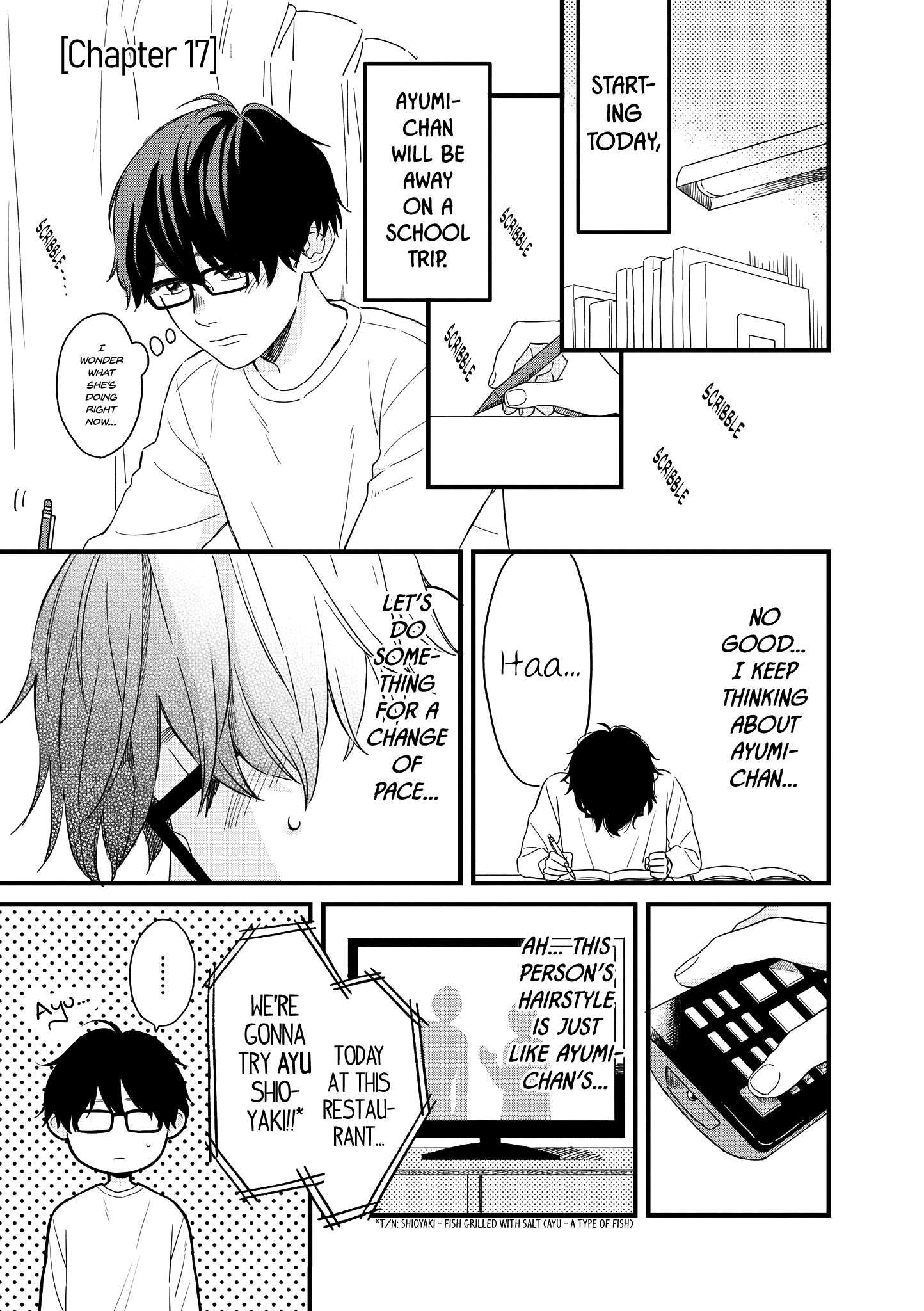 Hajimete Koibito ga Dekimashita. chapter 17 - page 1