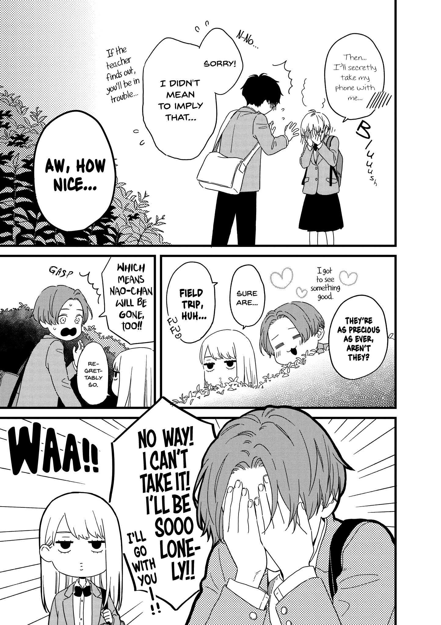 Hajimete Koibito ga Dekimashita. chapter 16 - page 3