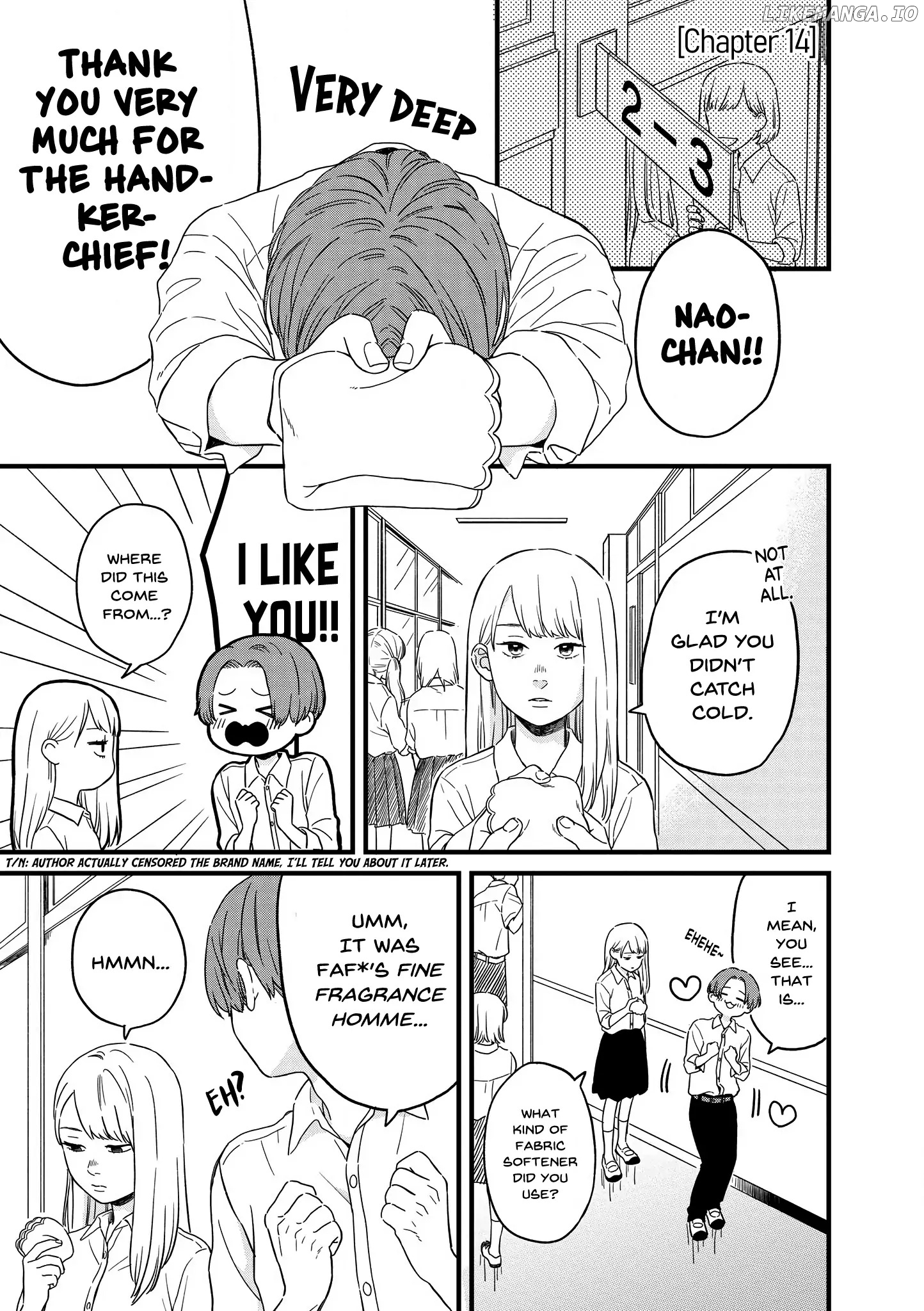 Hajimete Koibito ga Dekimashita. chapter 14 - page 1